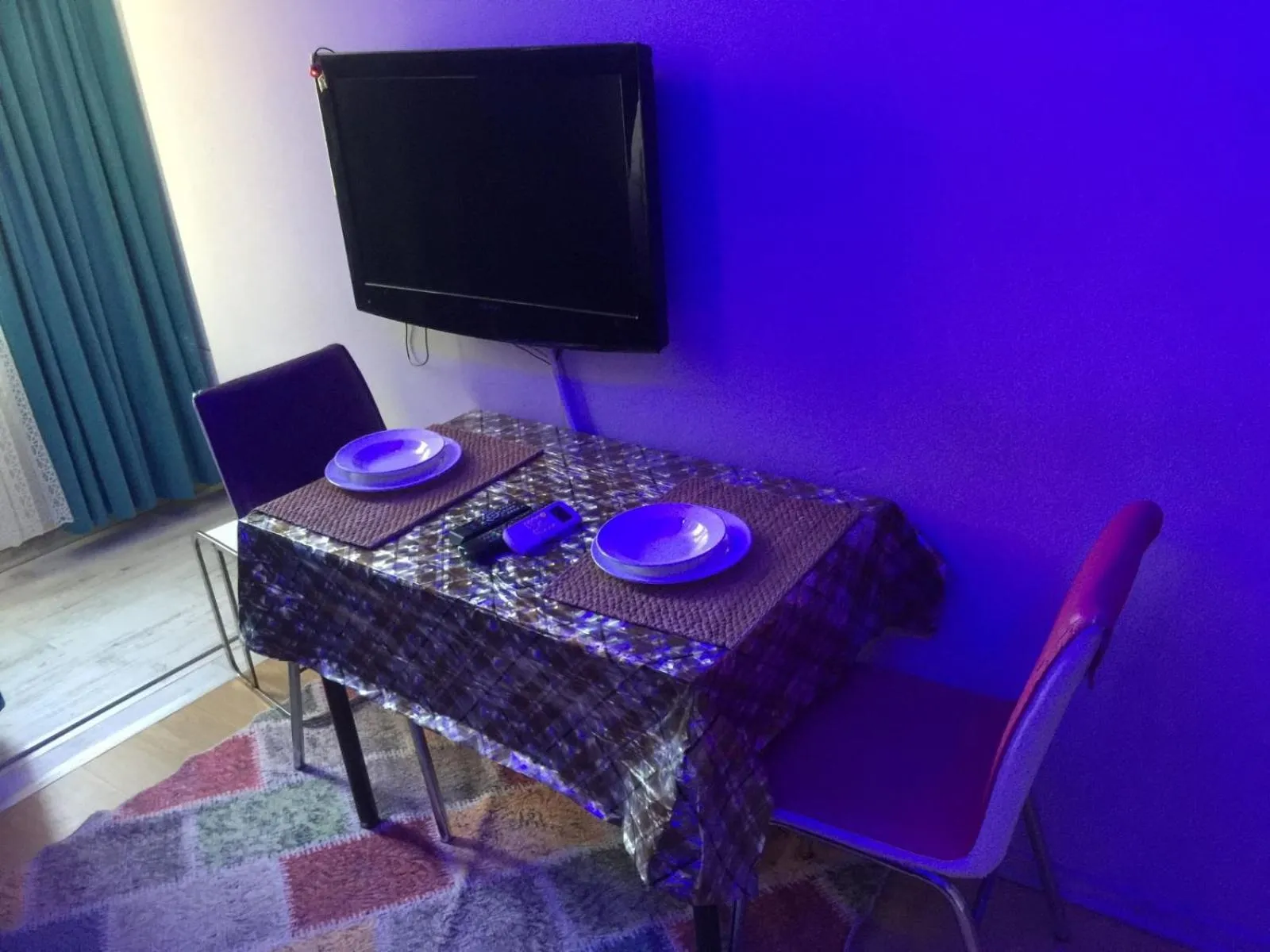 TV and multimedia in Şirinyer Elit Residance Apart Hotel