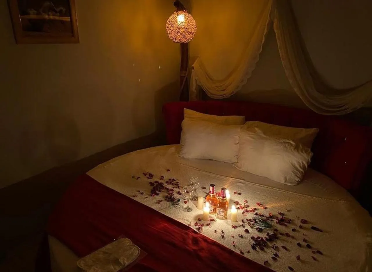 Bed in Şirinyer Elit Residance Apart Hotel