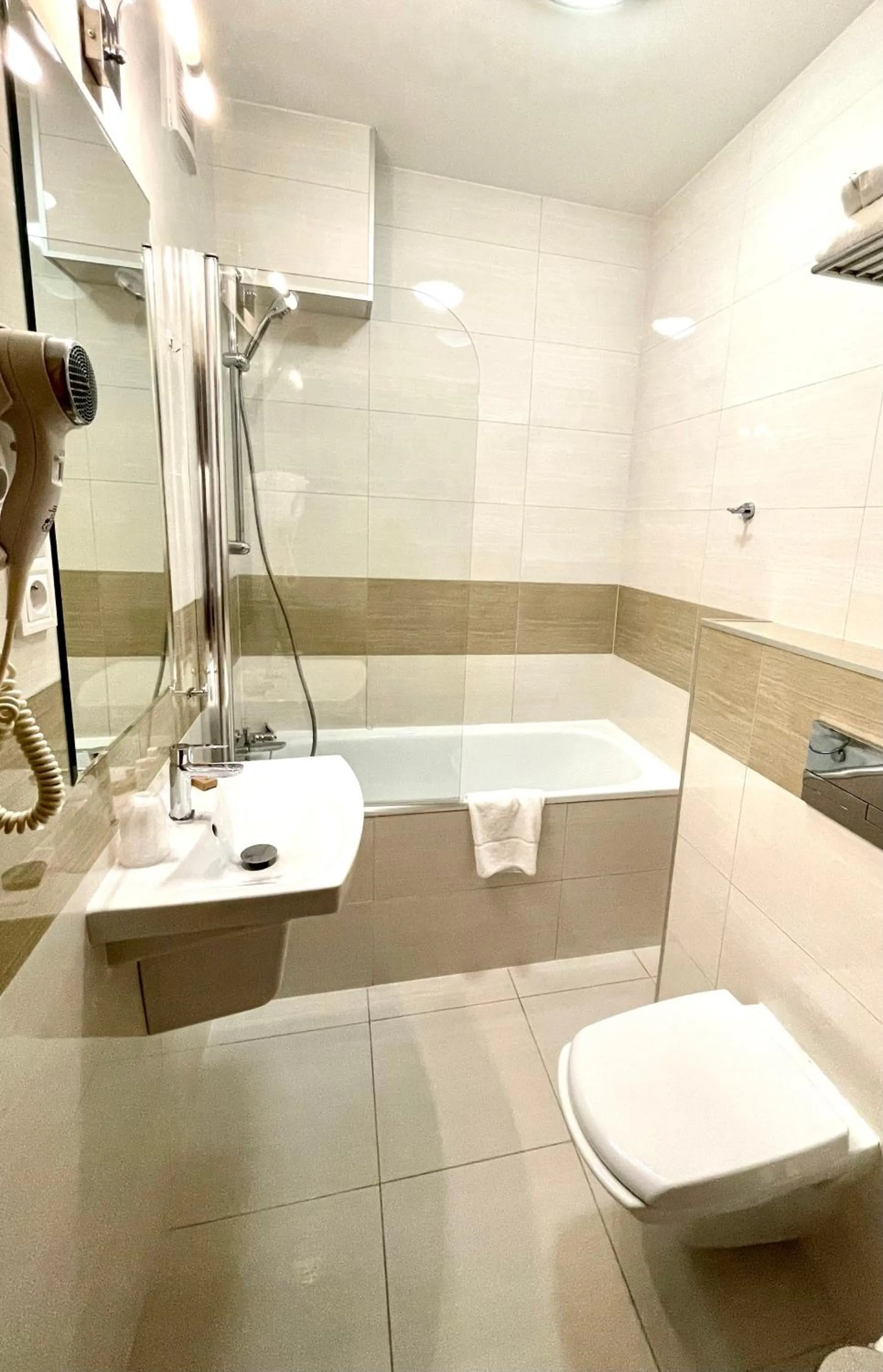 Shower in Poleczki Residence Apartments