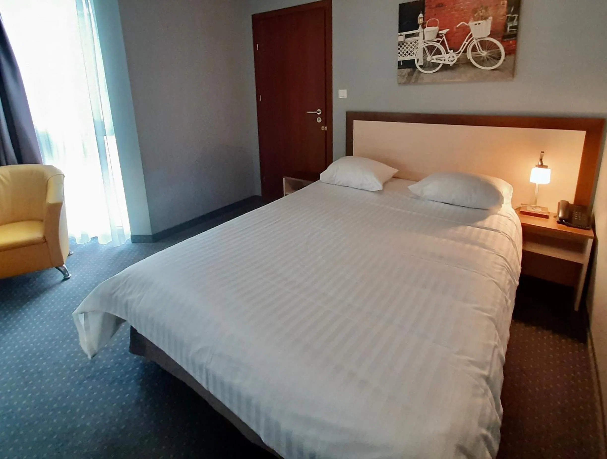 Bed in Poleczki Residence Apartments