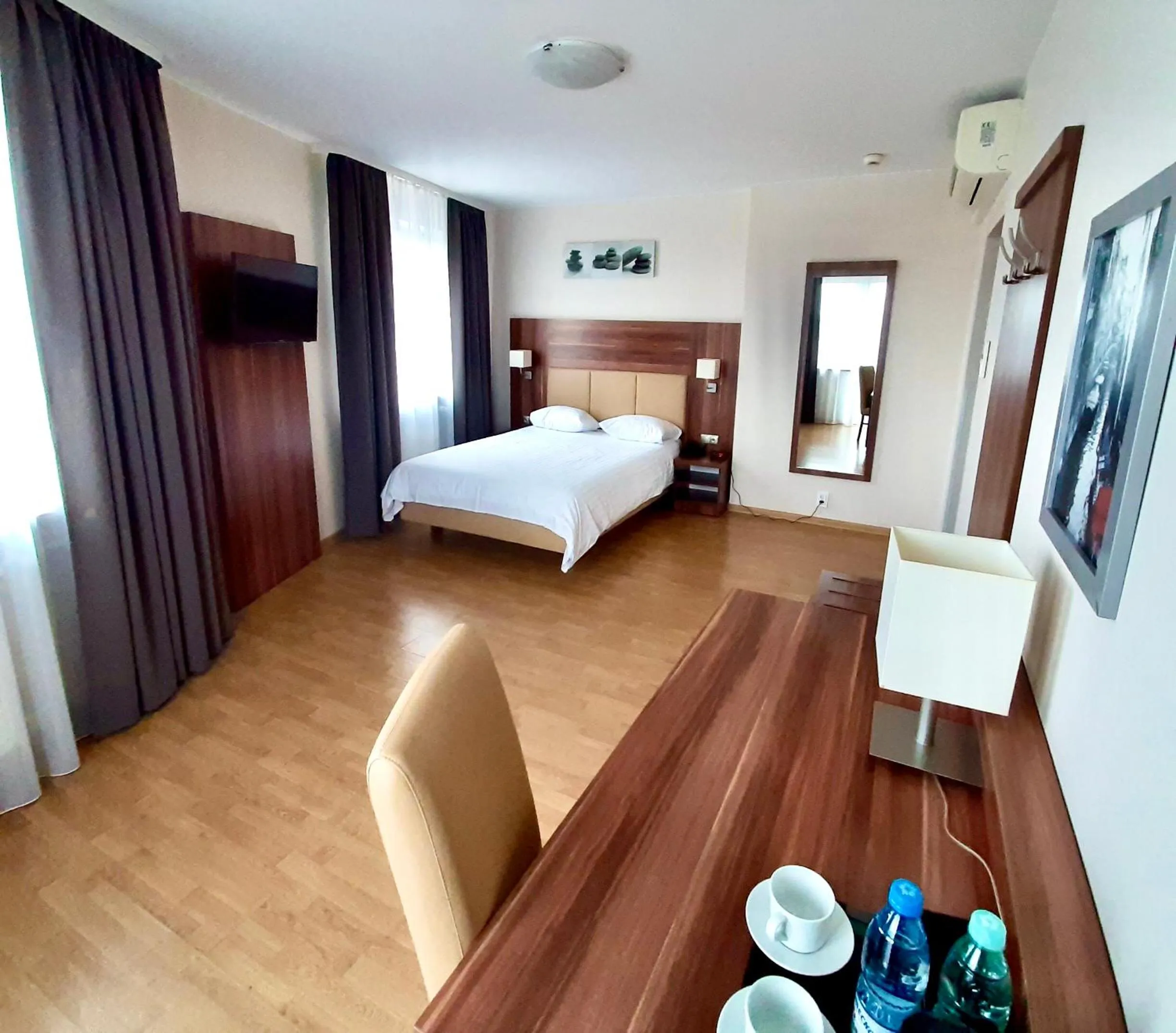 Coffee/tea facilities, Bed in Poleczki Residence Apartments