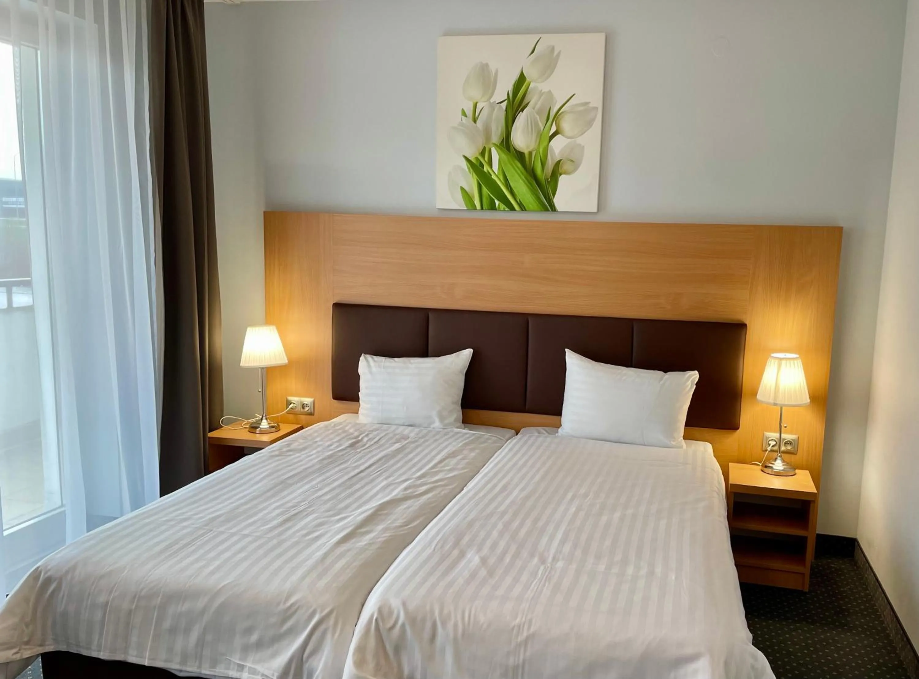 Bed in Poleczki Residence Apartments