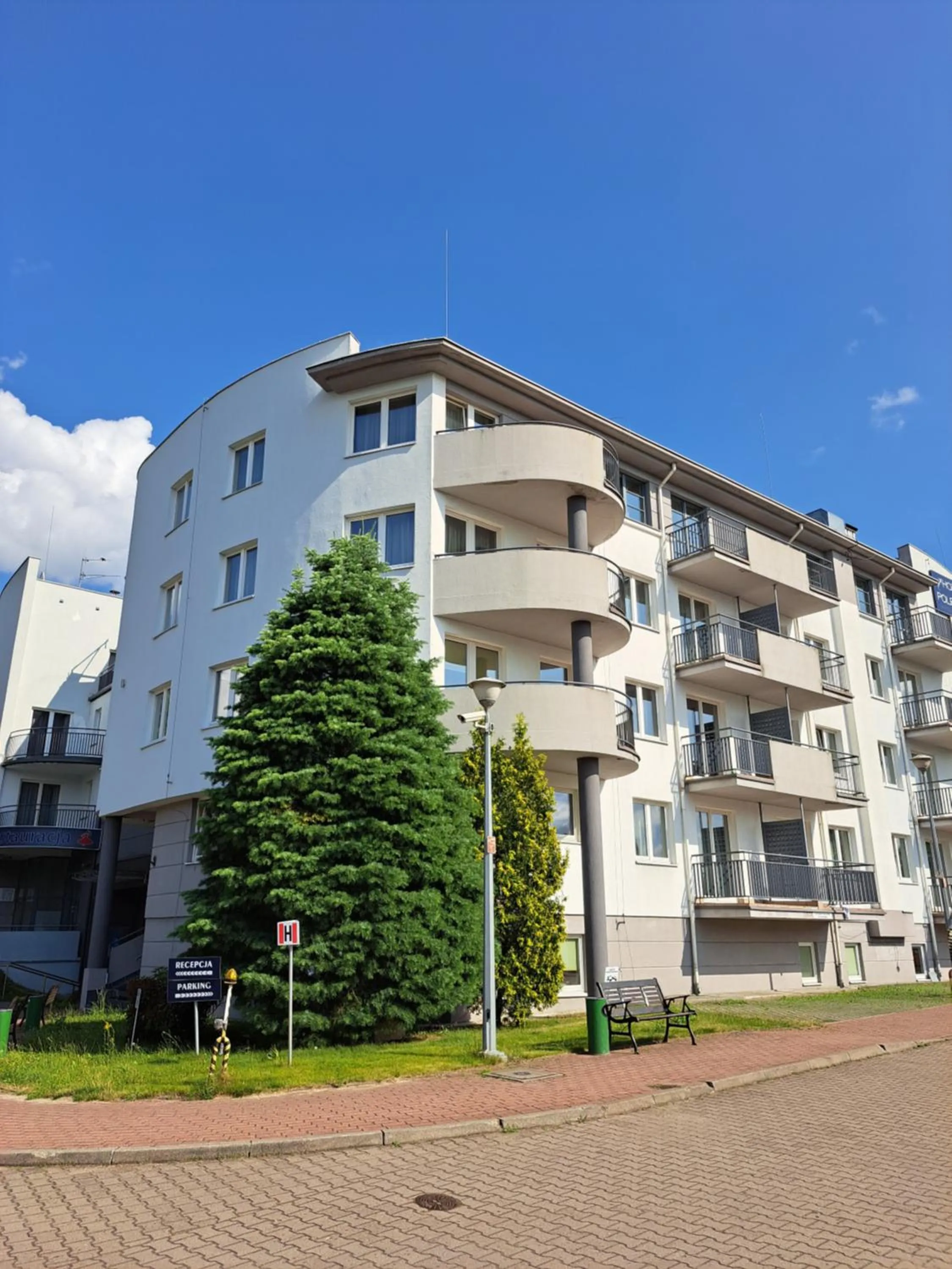 Property building in Poleczki Residence Apartments