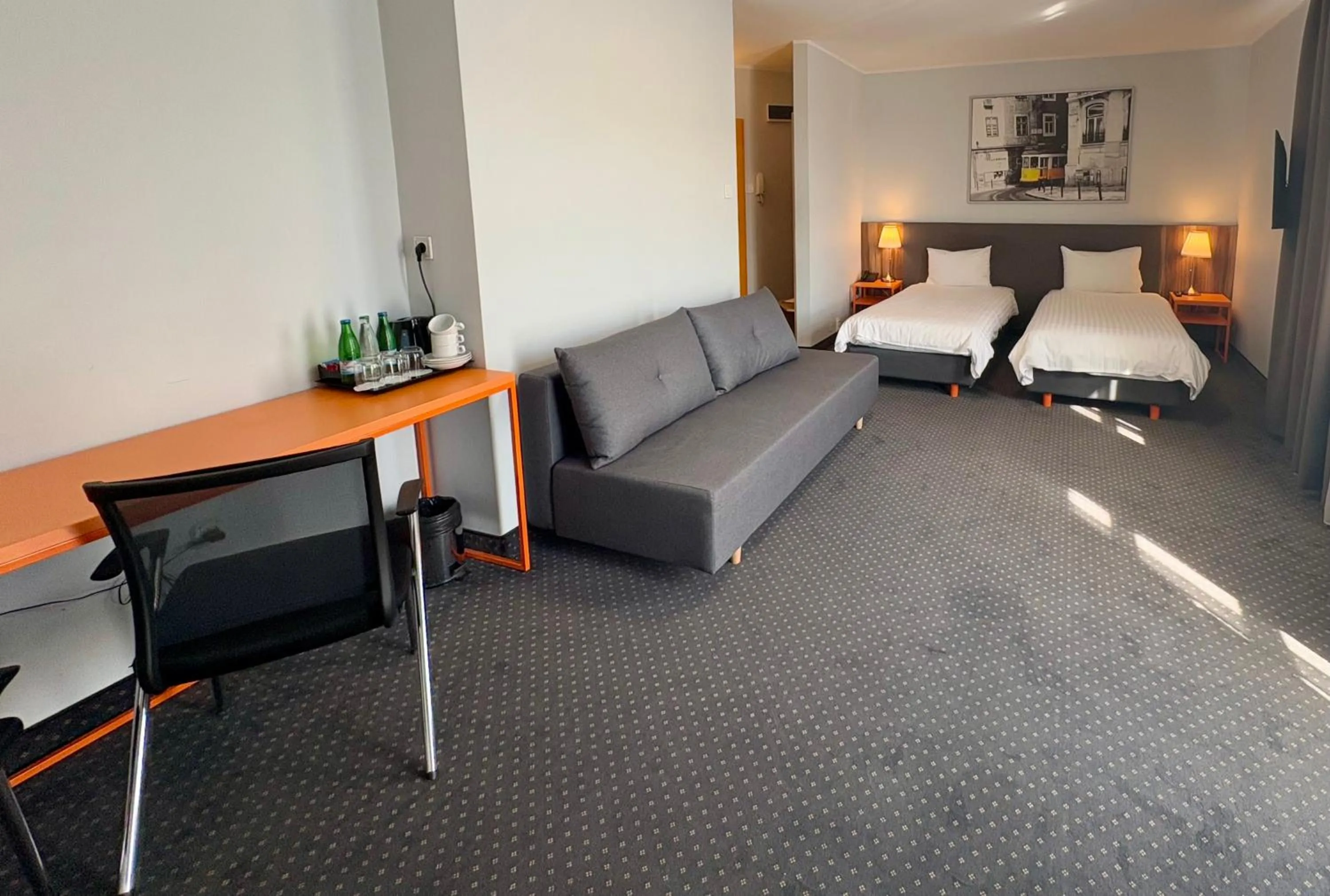 View (from property/room), Bed in Poleczki Residence Apartments