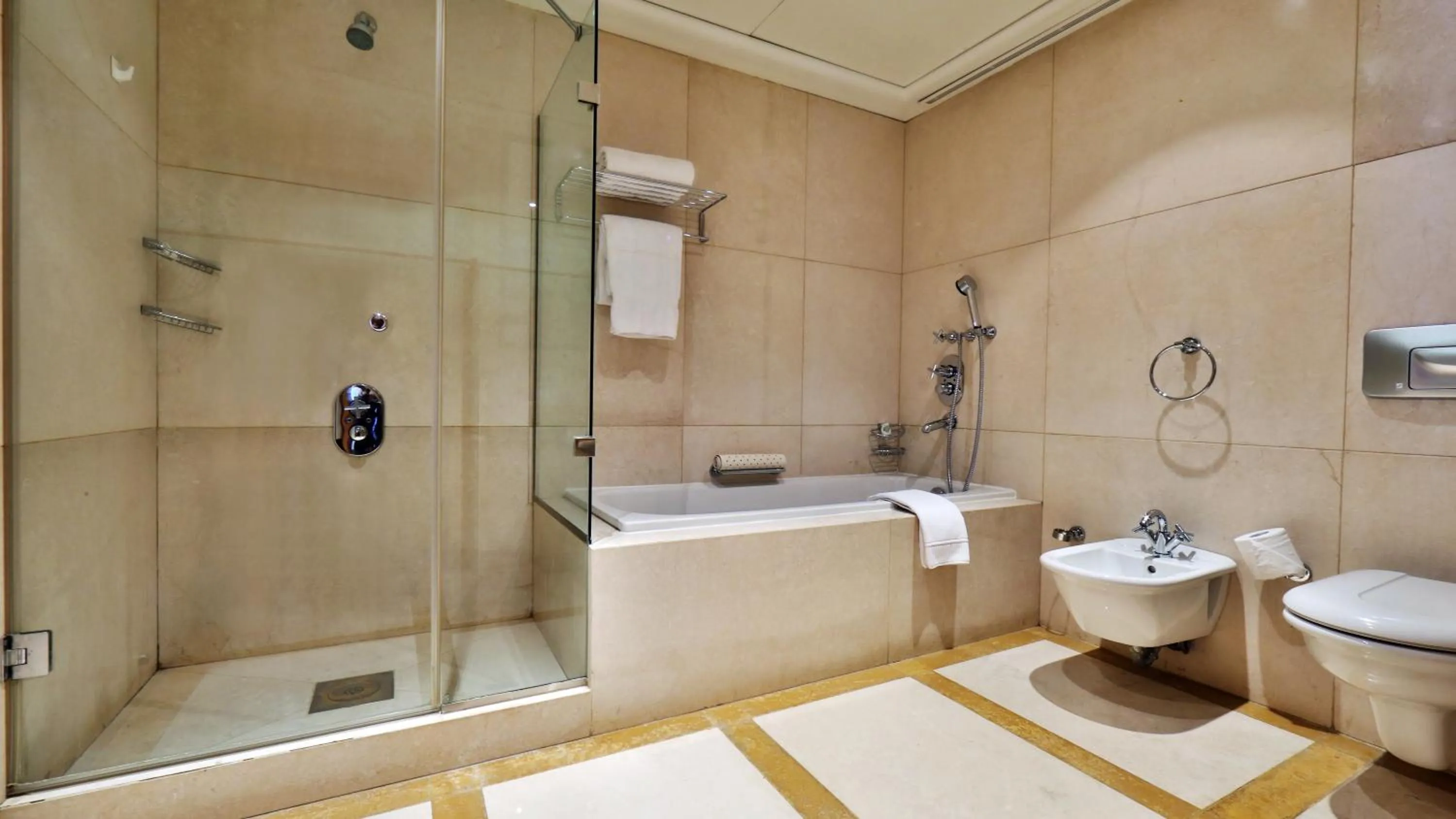 Bathroom in Crowne Plaza Hamra Beirut by IHG