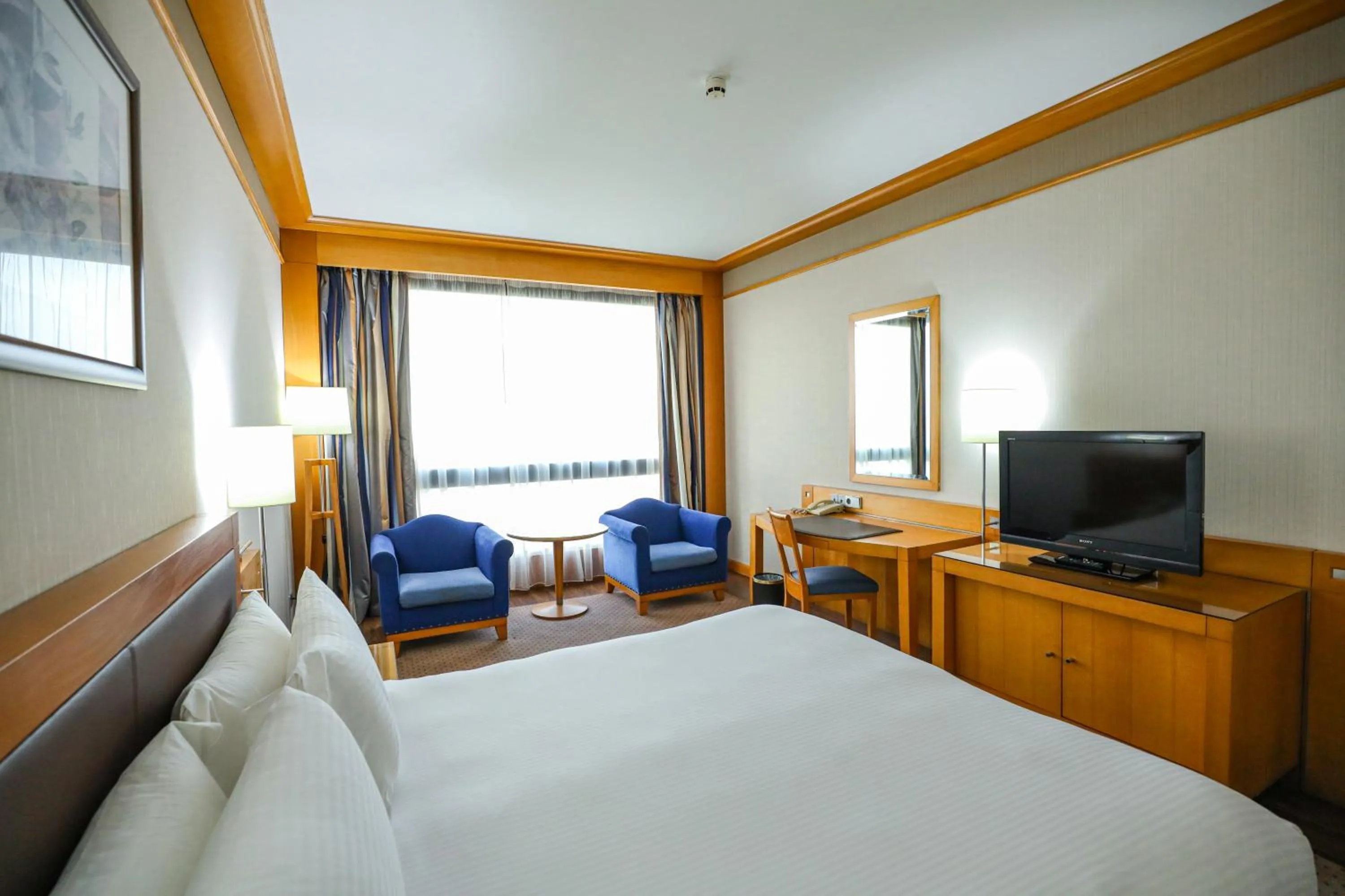 Bed in Crowne Plaza Hamra Beirut by IHG