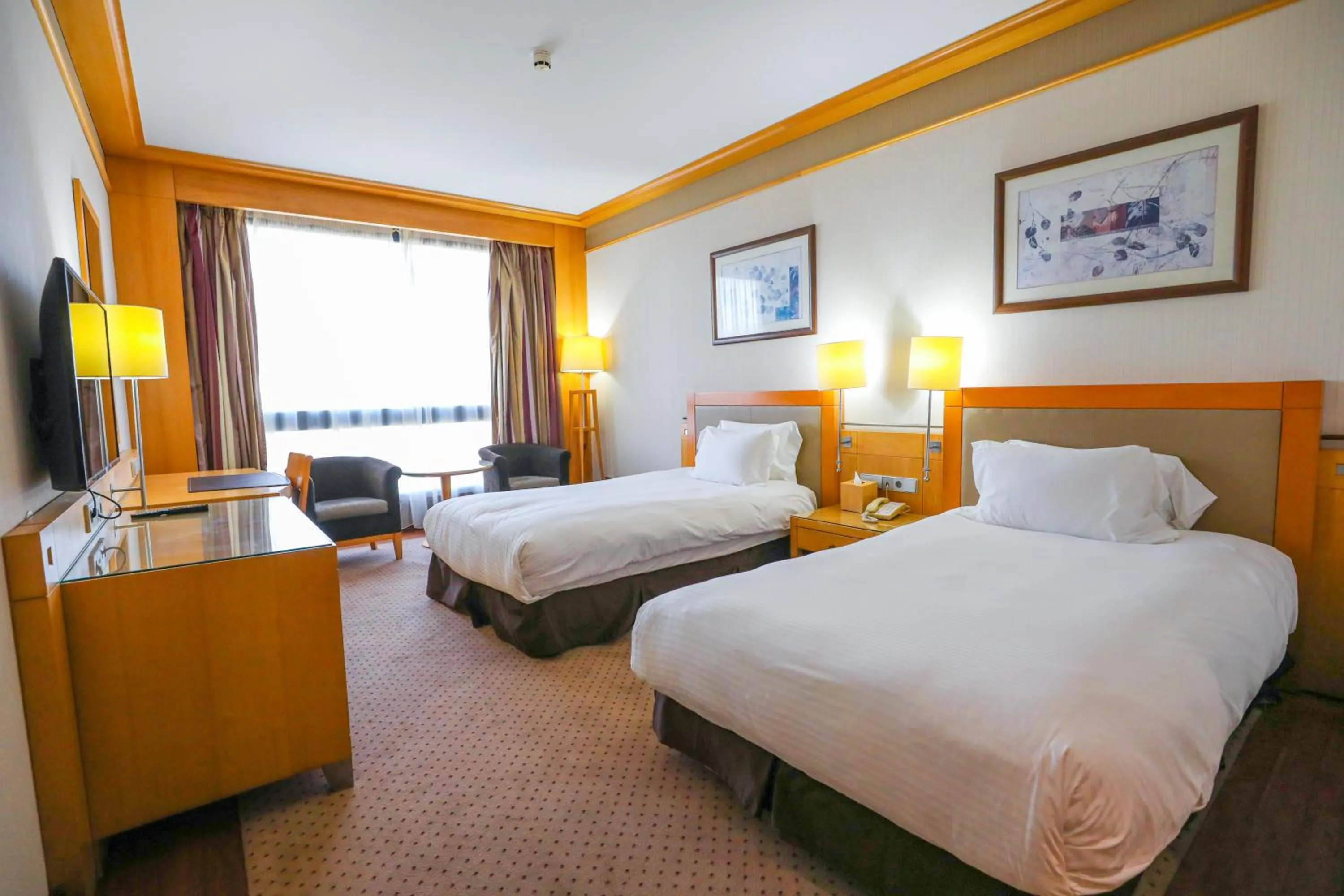 Bedroom, Bed in Crowne Plaza Hamra Beirut by IHG