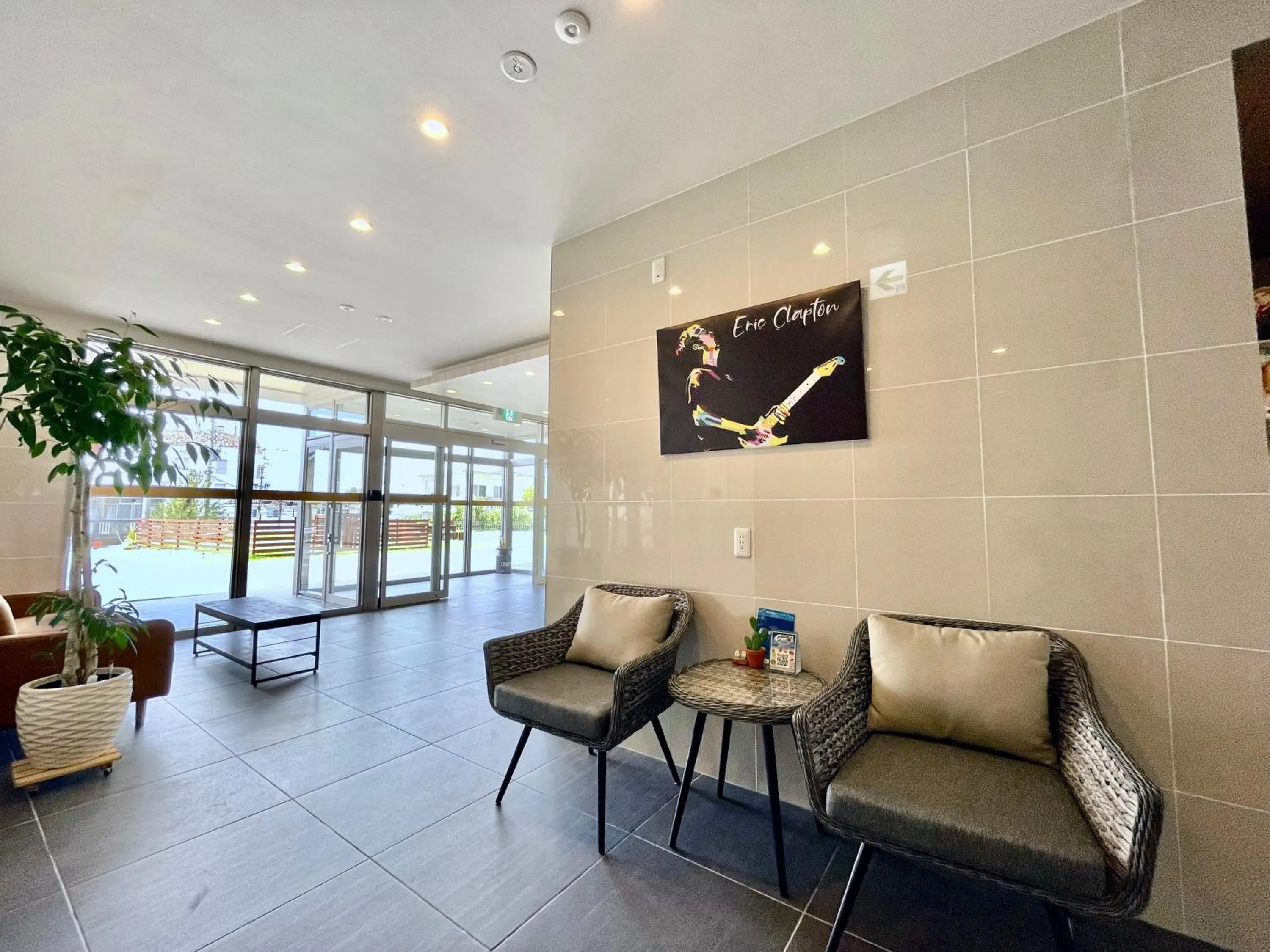 Lobby or reception in Coral Palace Onna by Sunset Avenue