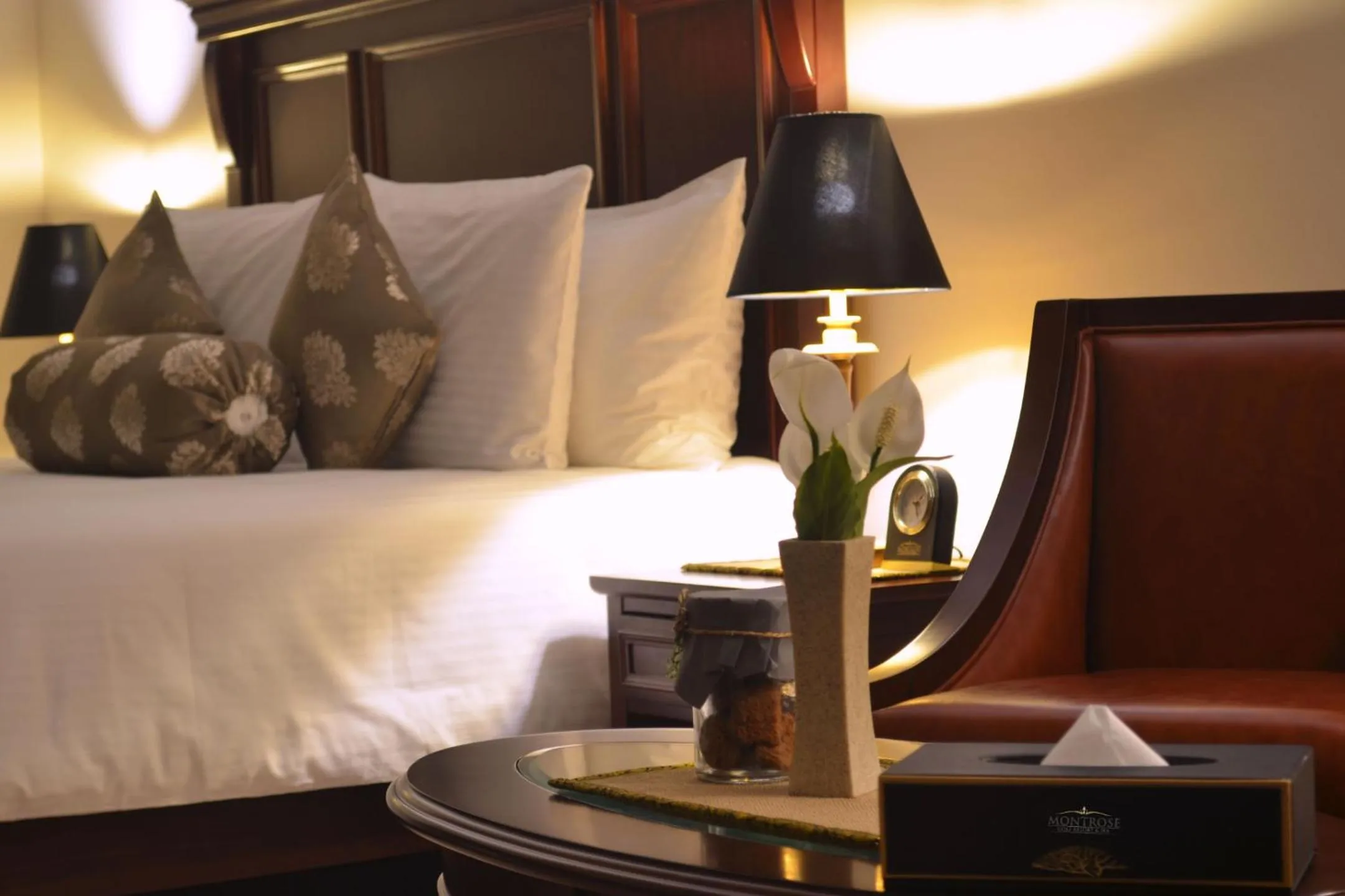 Bed in Montrose Golf Resort and Spa - Coorg