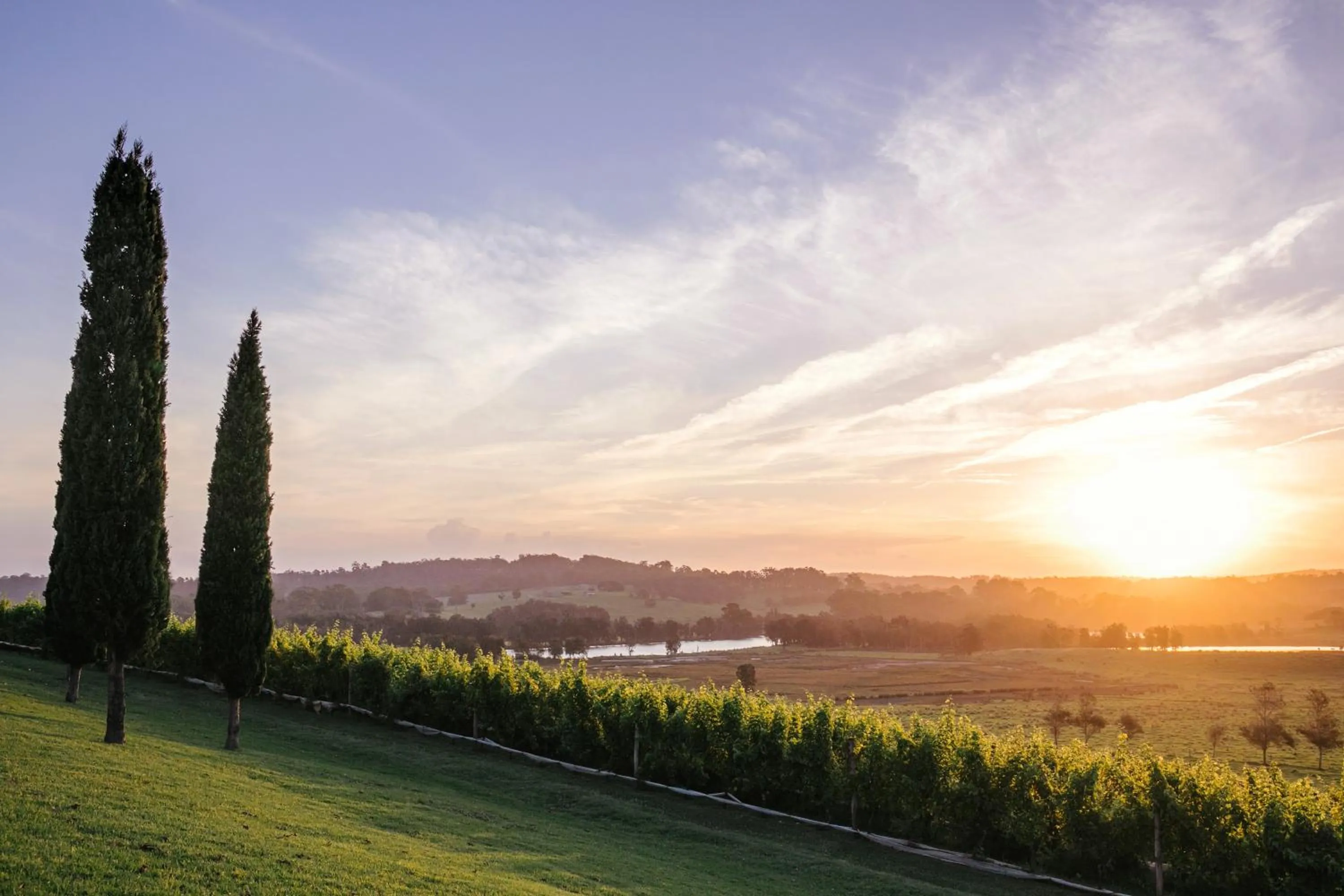 Sunset in Cupitt's Estate Villas