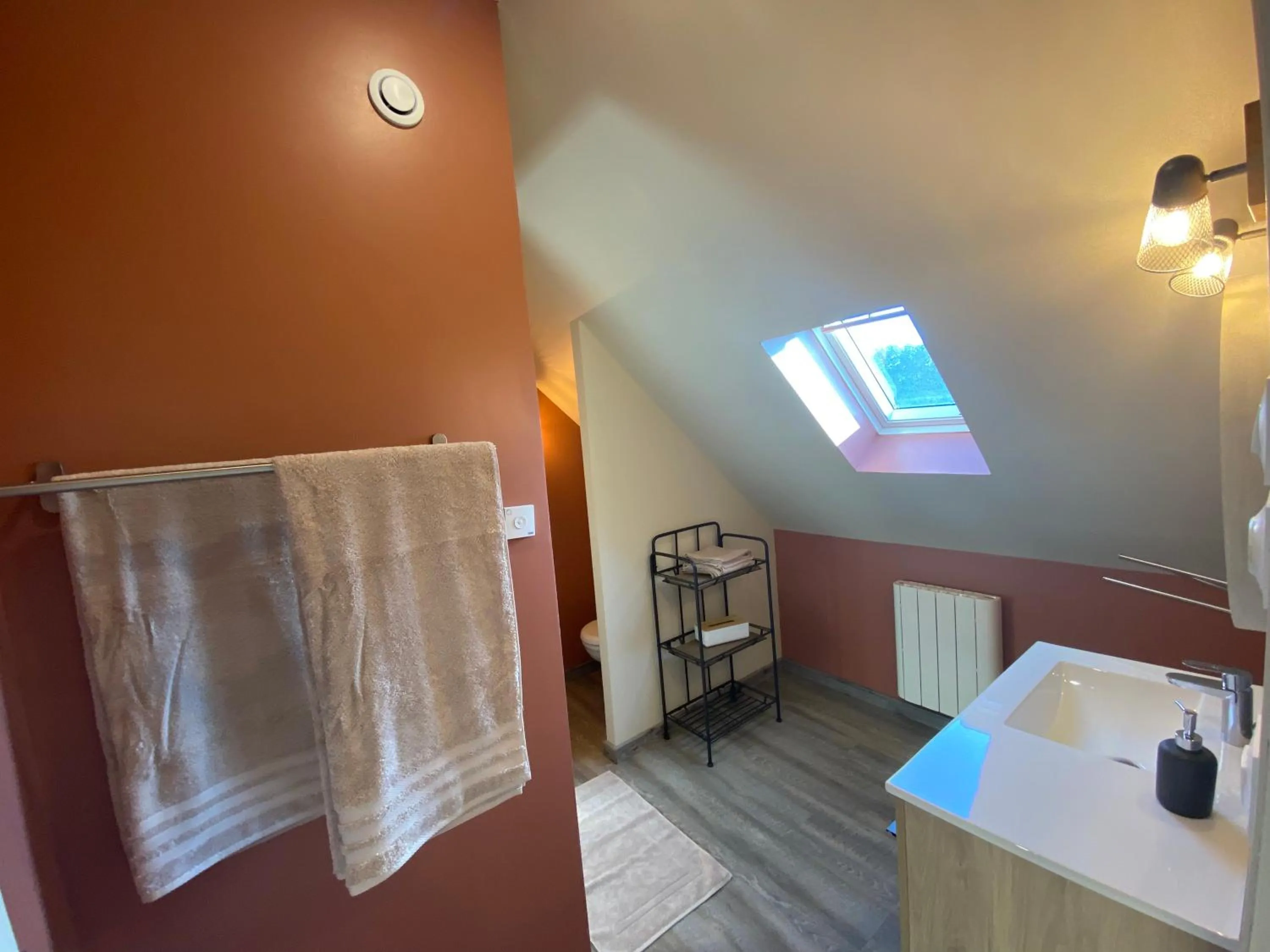 Bed in Chambres d hôtes de la Mauguinière