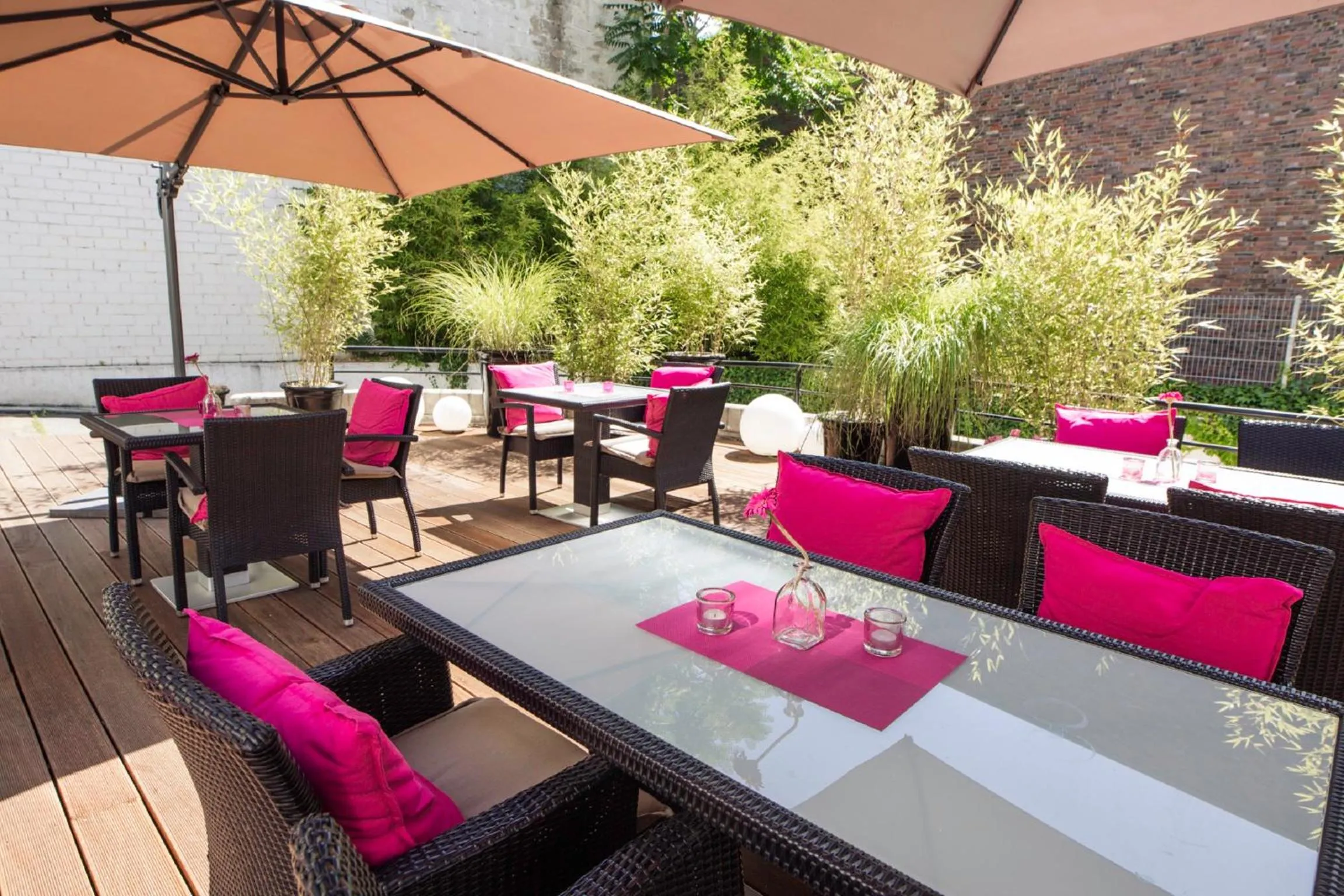 Balcony/Terrace in Pearl Design Hotel - Frankfurt City