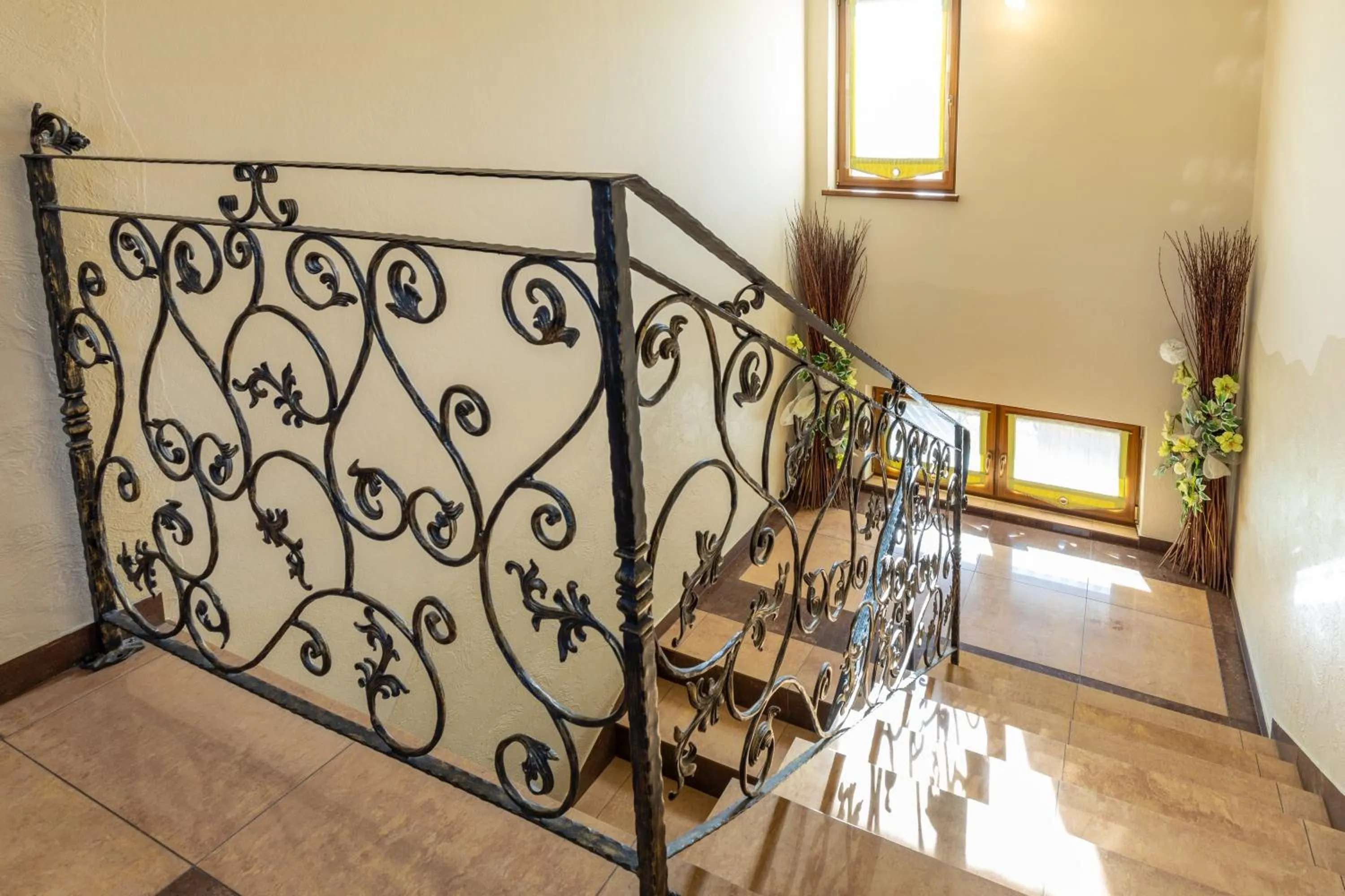 Lobby or reception in U Haliny