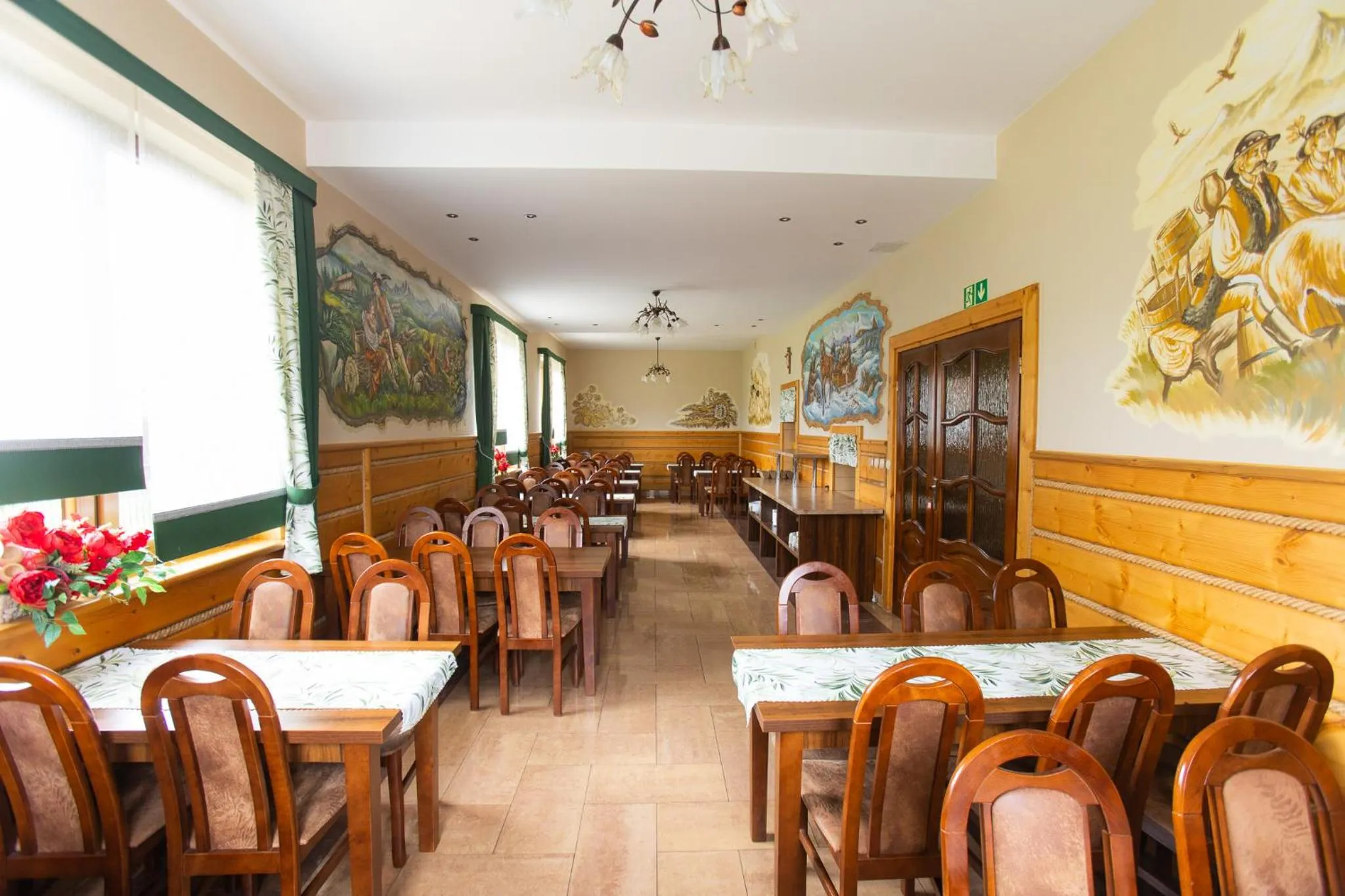Dining area in U Haliny