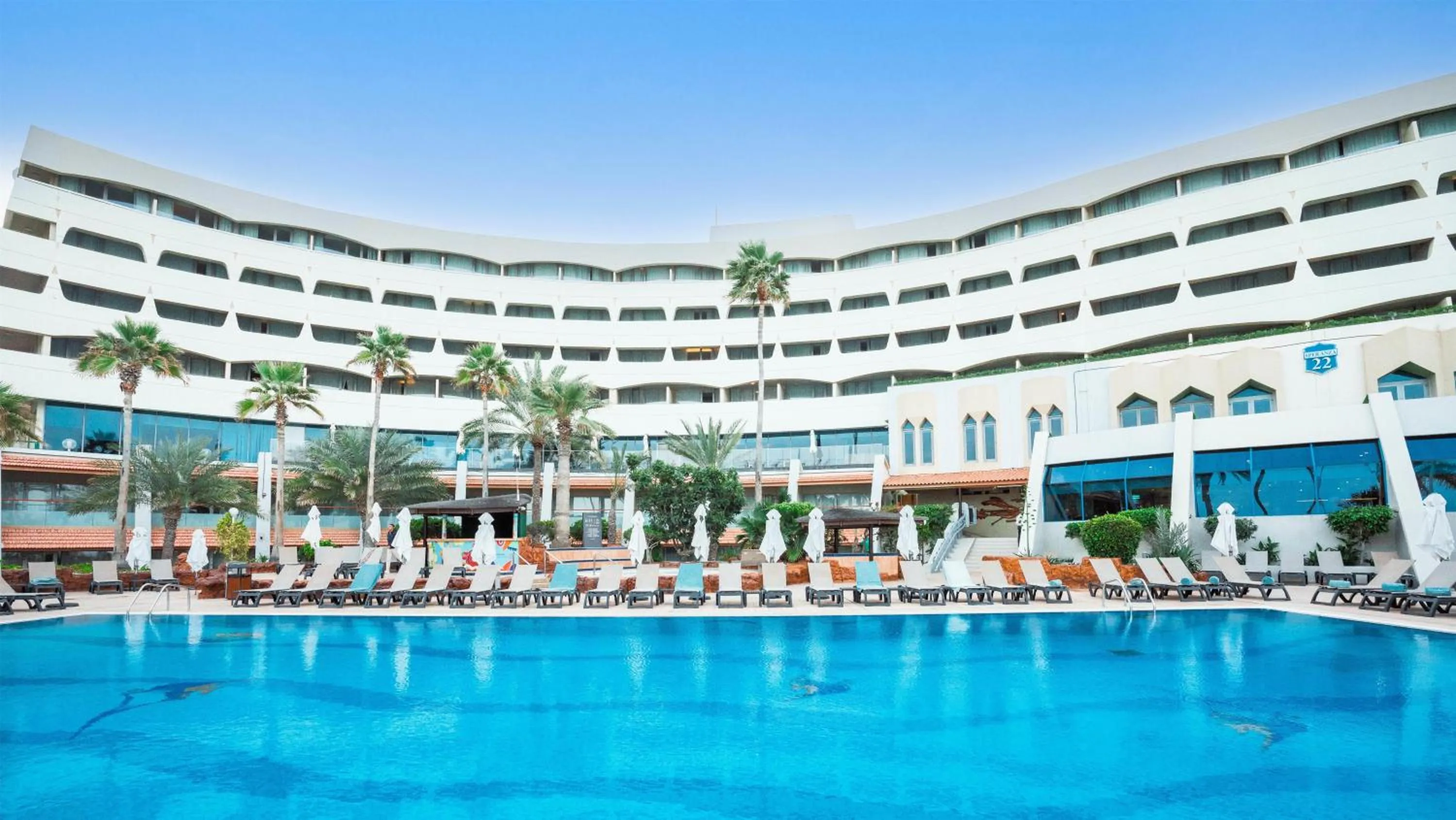 Pool view in Occidental Sharjah Grand