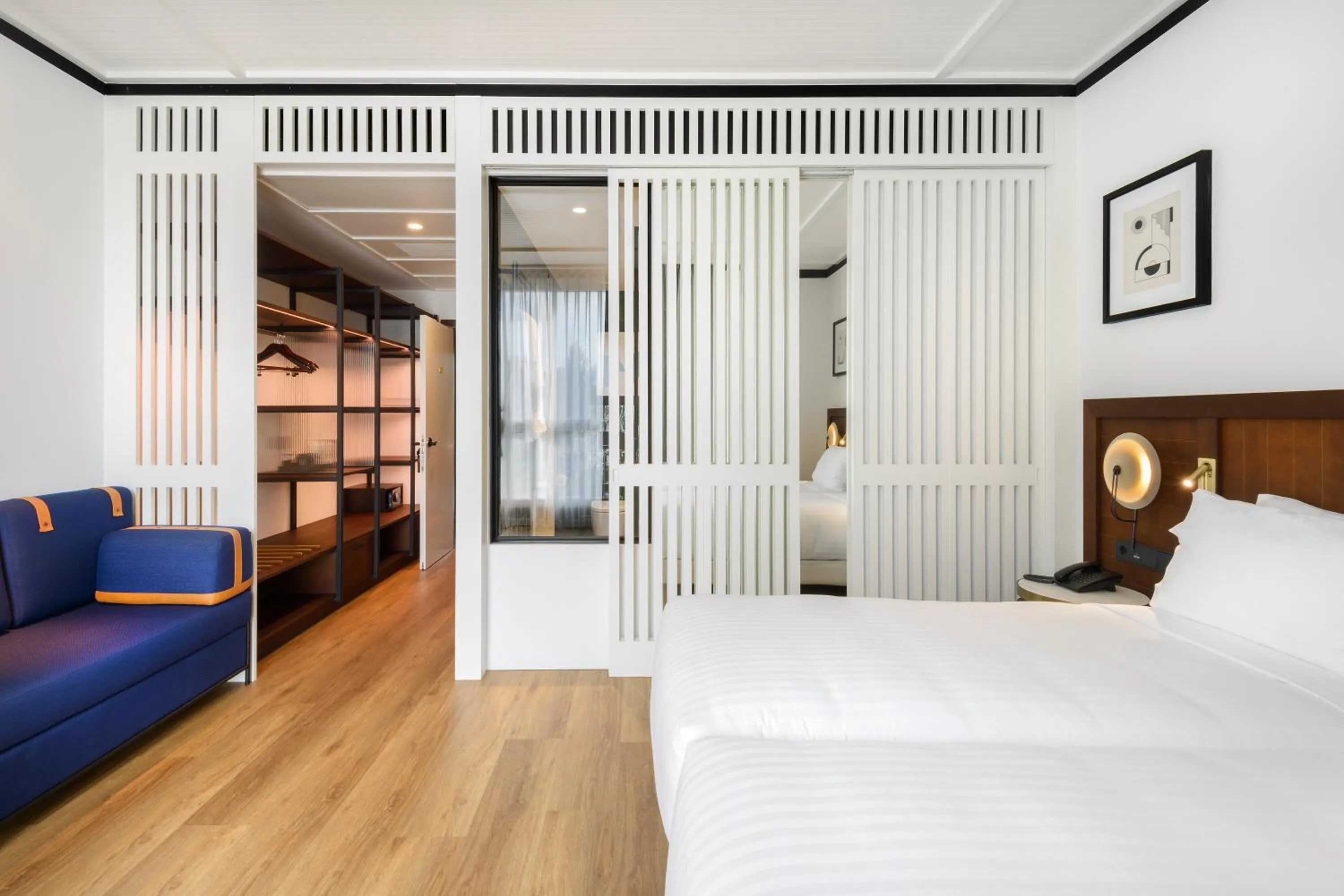 Bed in Hotel Tres Reyes San Sebastián