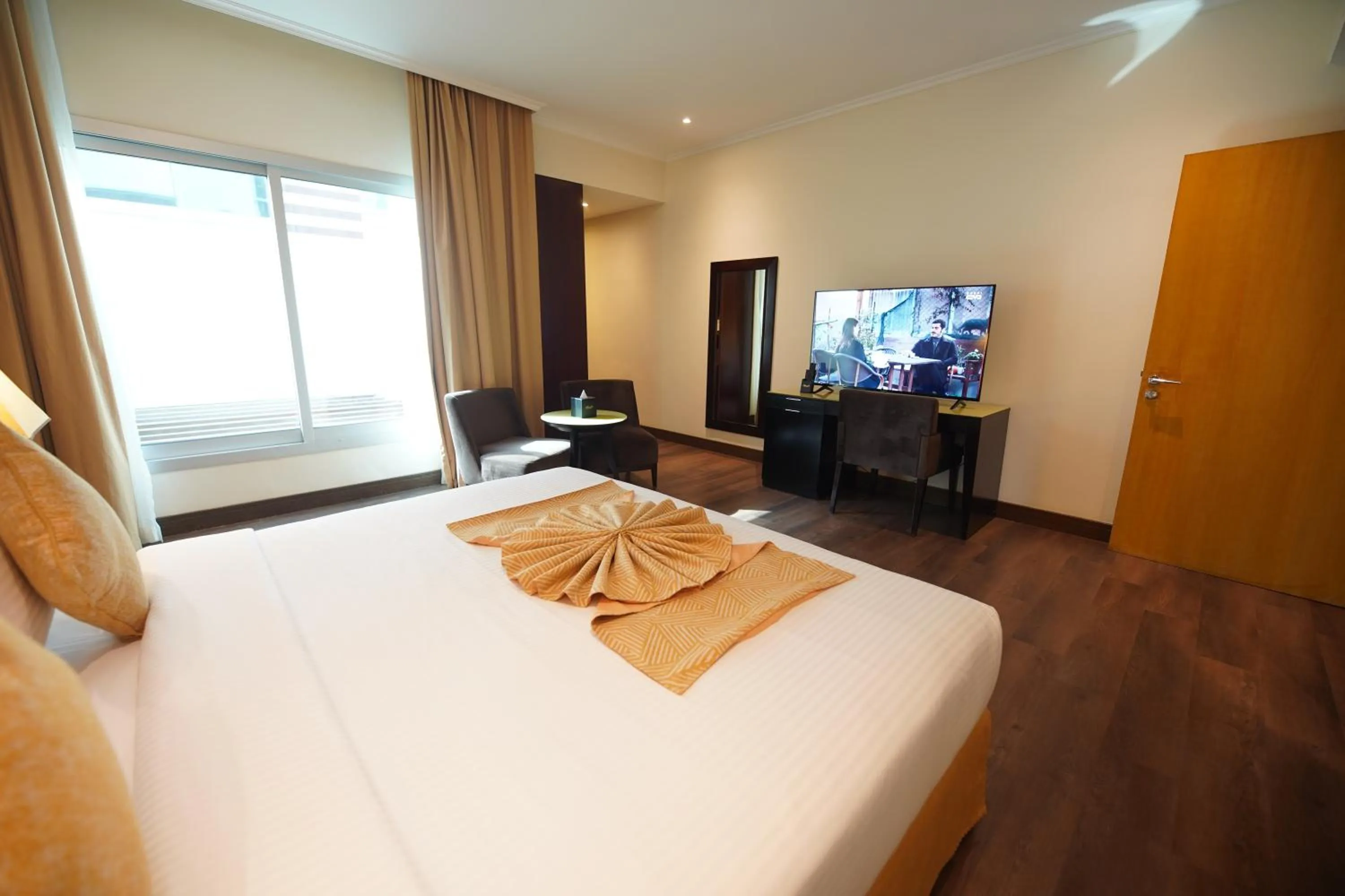 Bed in Villaggio Hotel Abu Dhabi