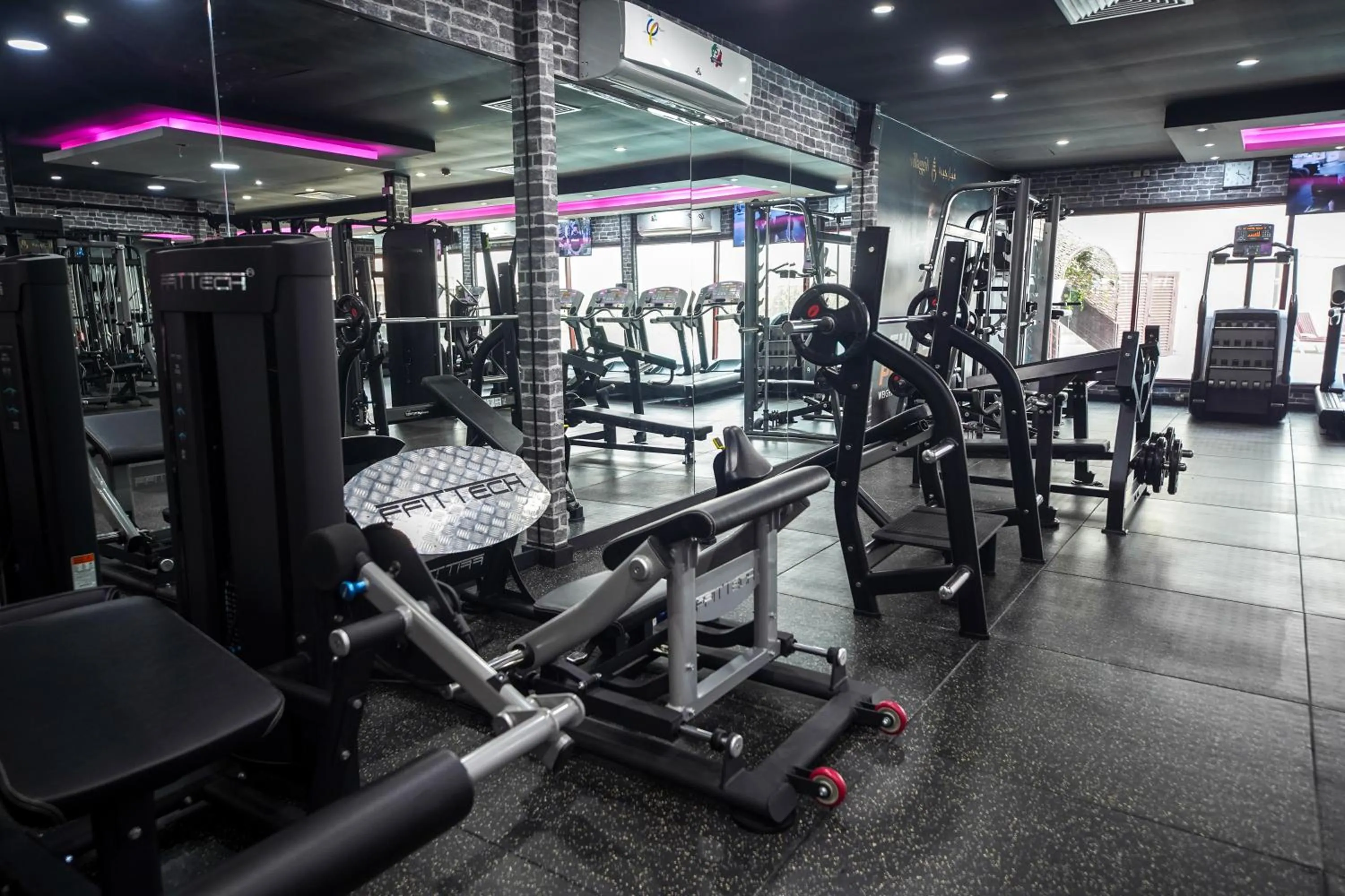 Fitness centre/facilities in Villaggio Hotel Abu Dhabi