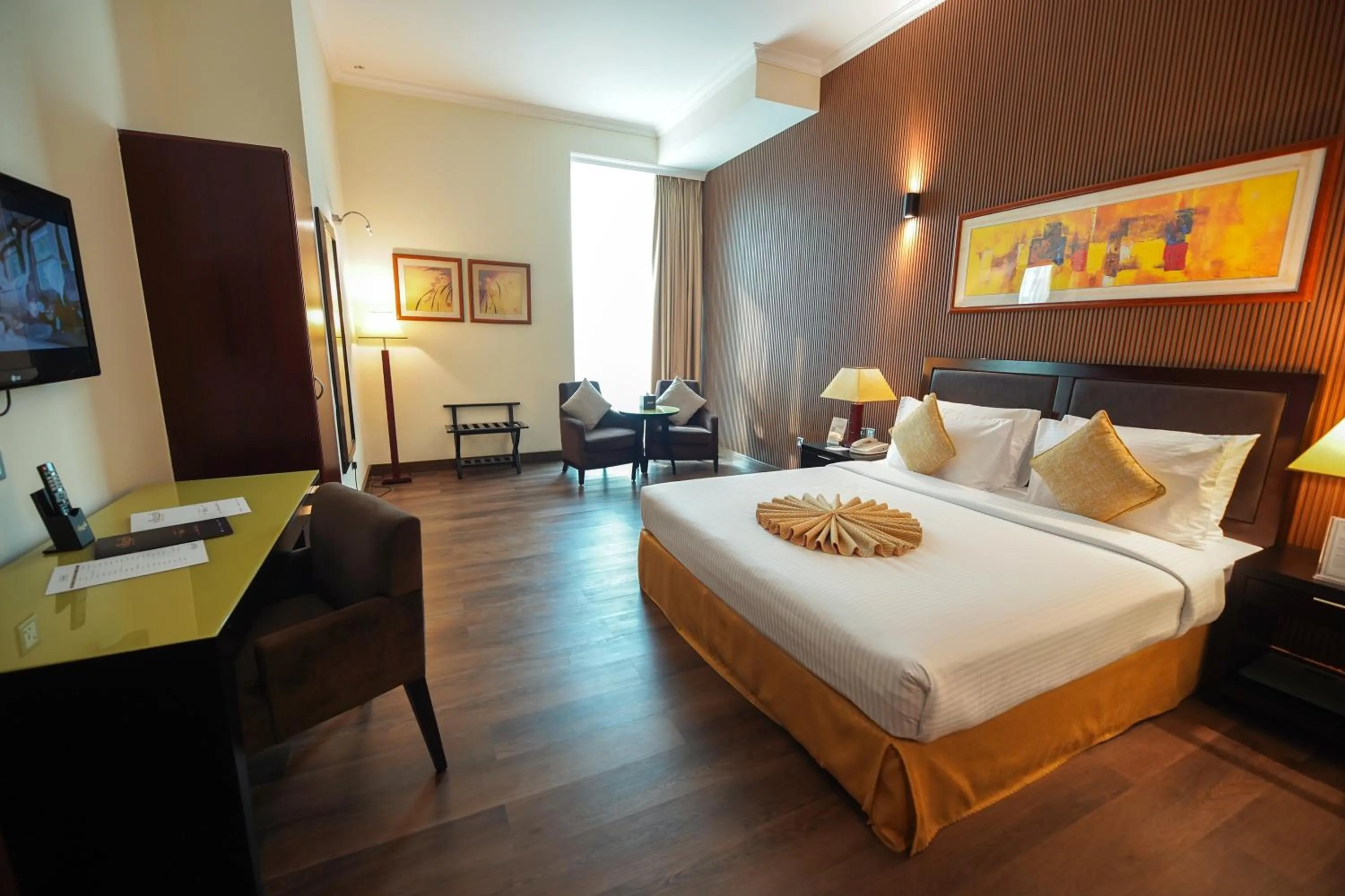 Bed in Villaggio Hotel Abu Dhabi