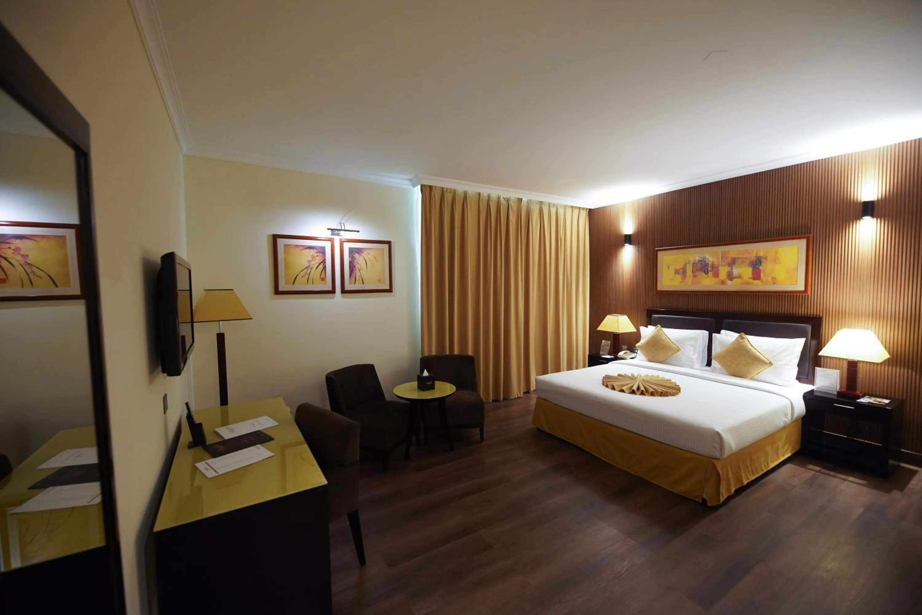 Bed in Villaggio Hotel Abu Dhabi