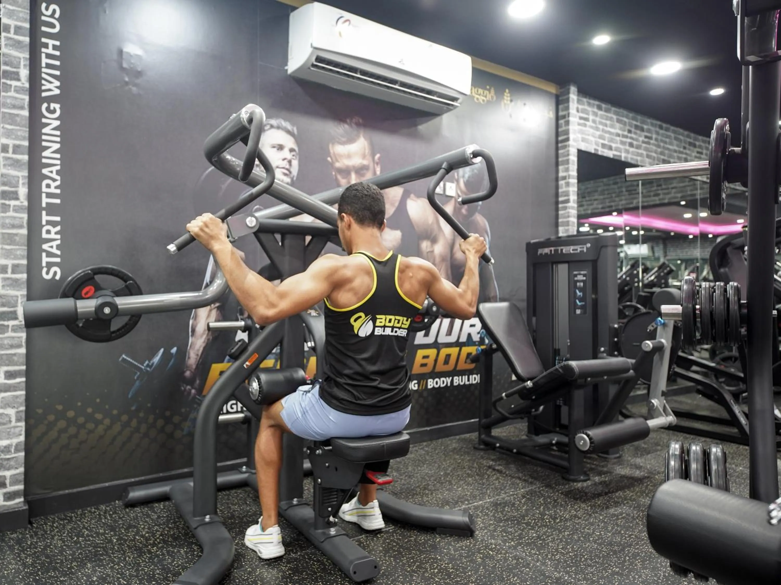 Fitness centre/facilities in Villaggio Hotel Abu Dhabi