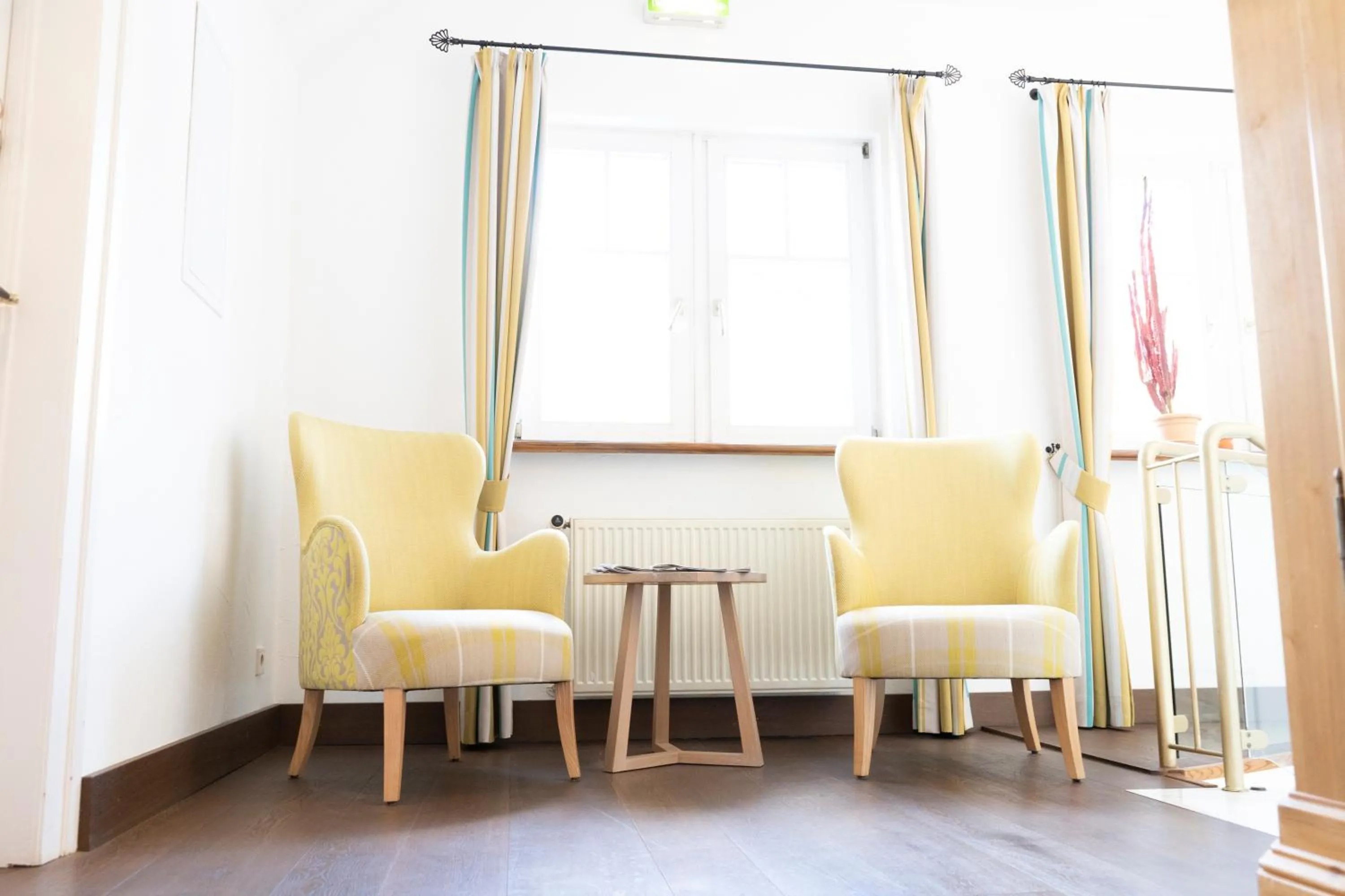 Seating area in Villa Benz Hotel garni