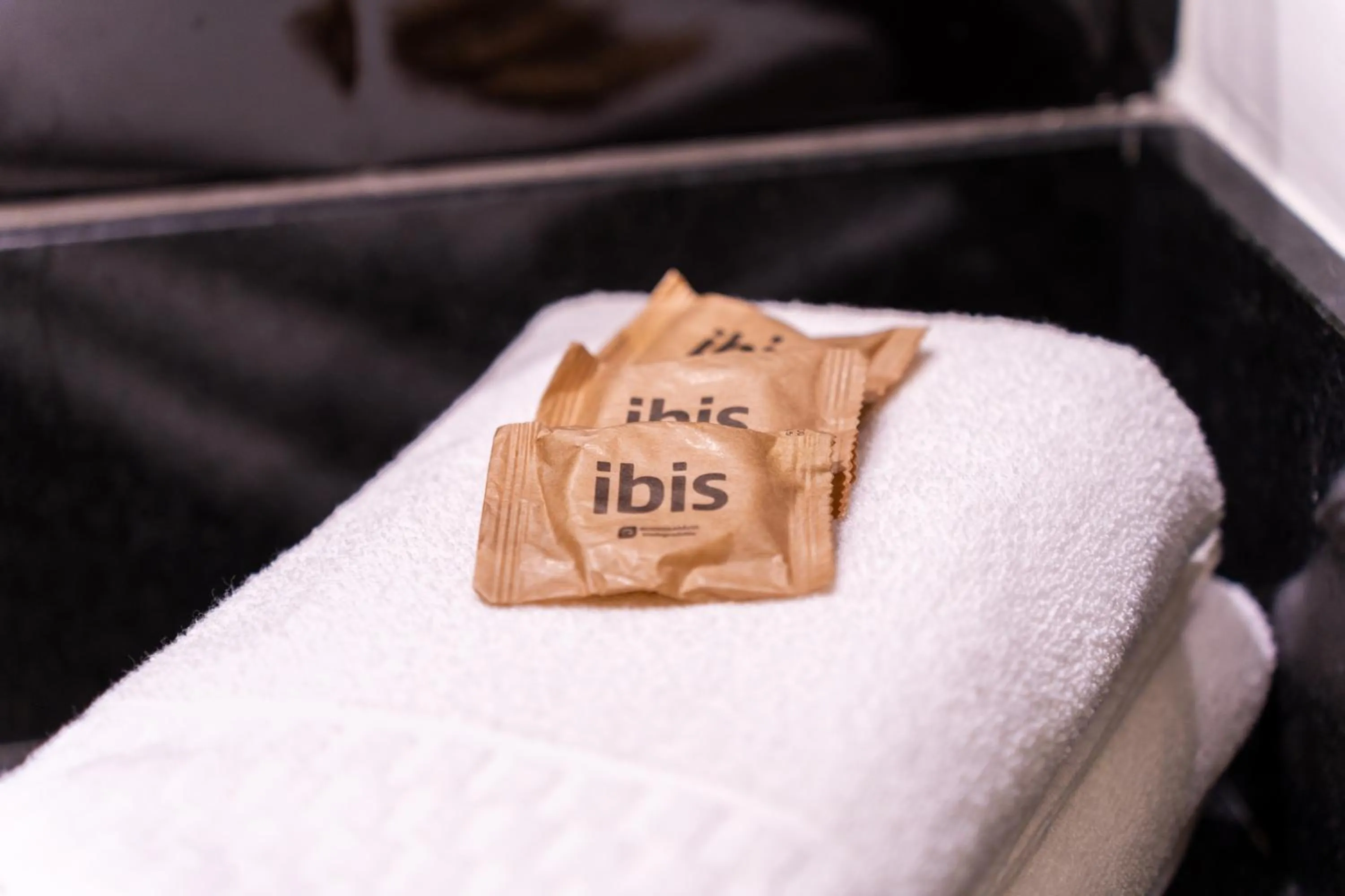 Bathroom in ibis Styles Bonito