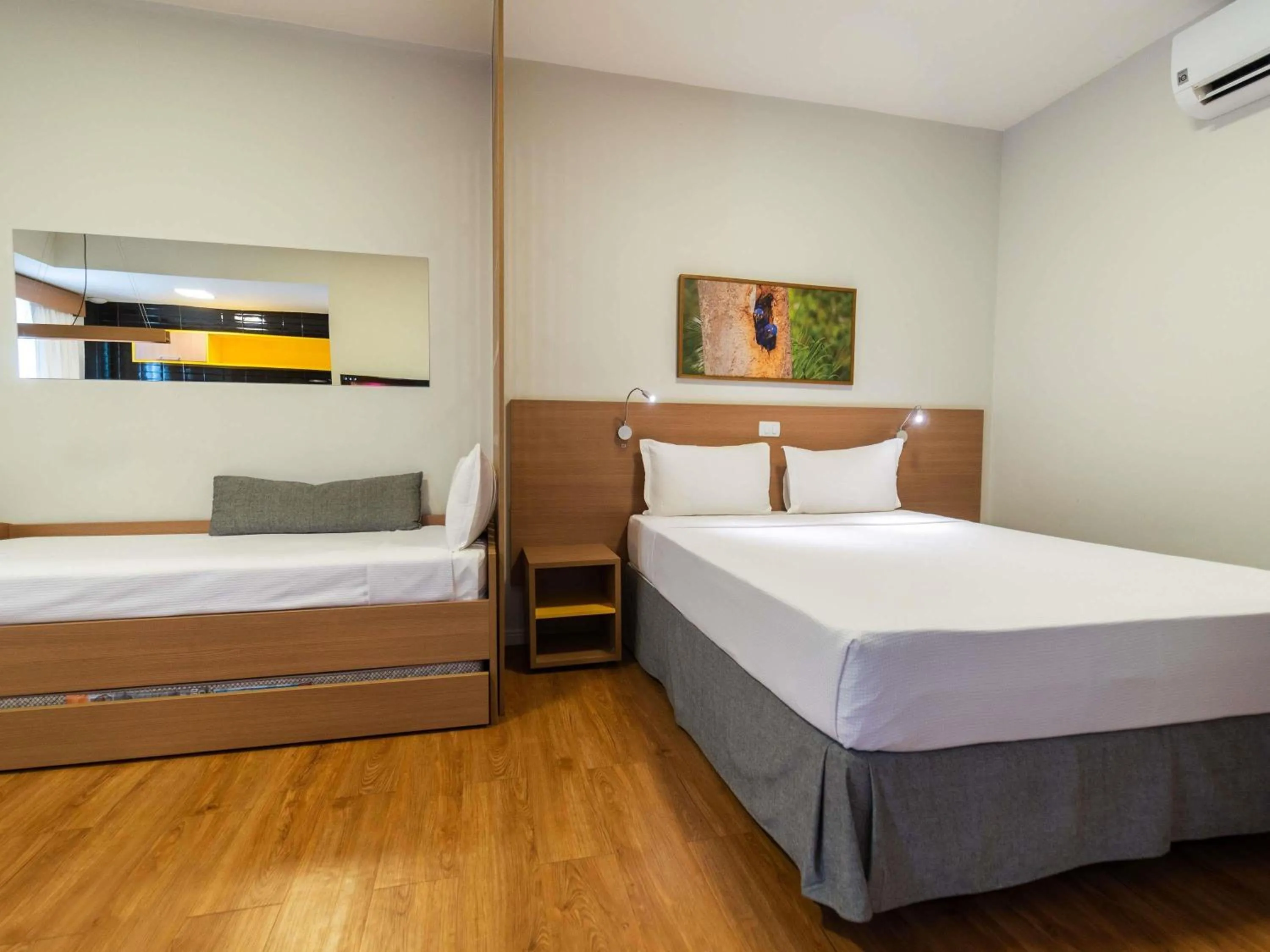 Bedroom, Bed in ibis Styles Bonito