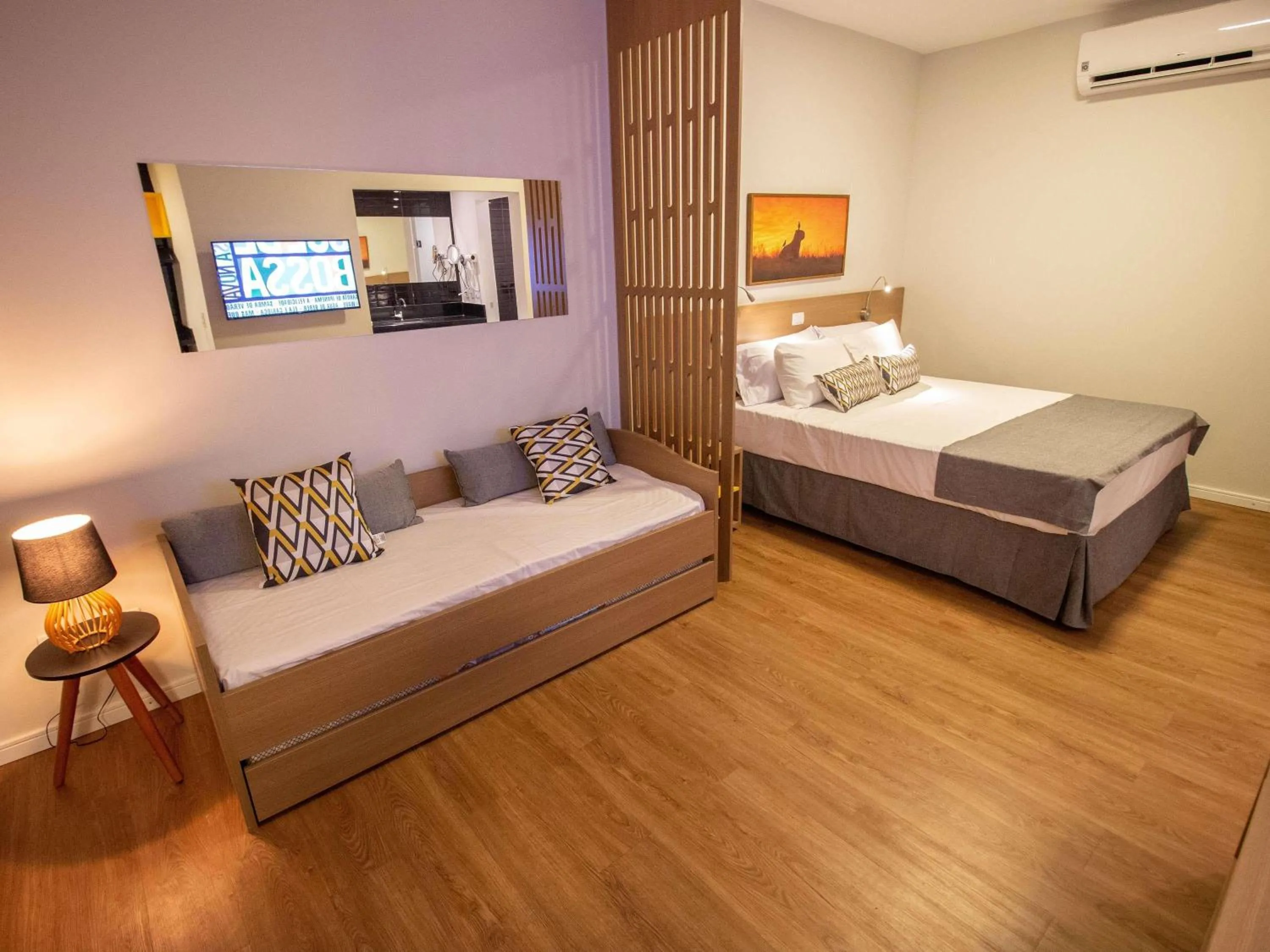 Bedroom, Bed in ibis Styles Bonito