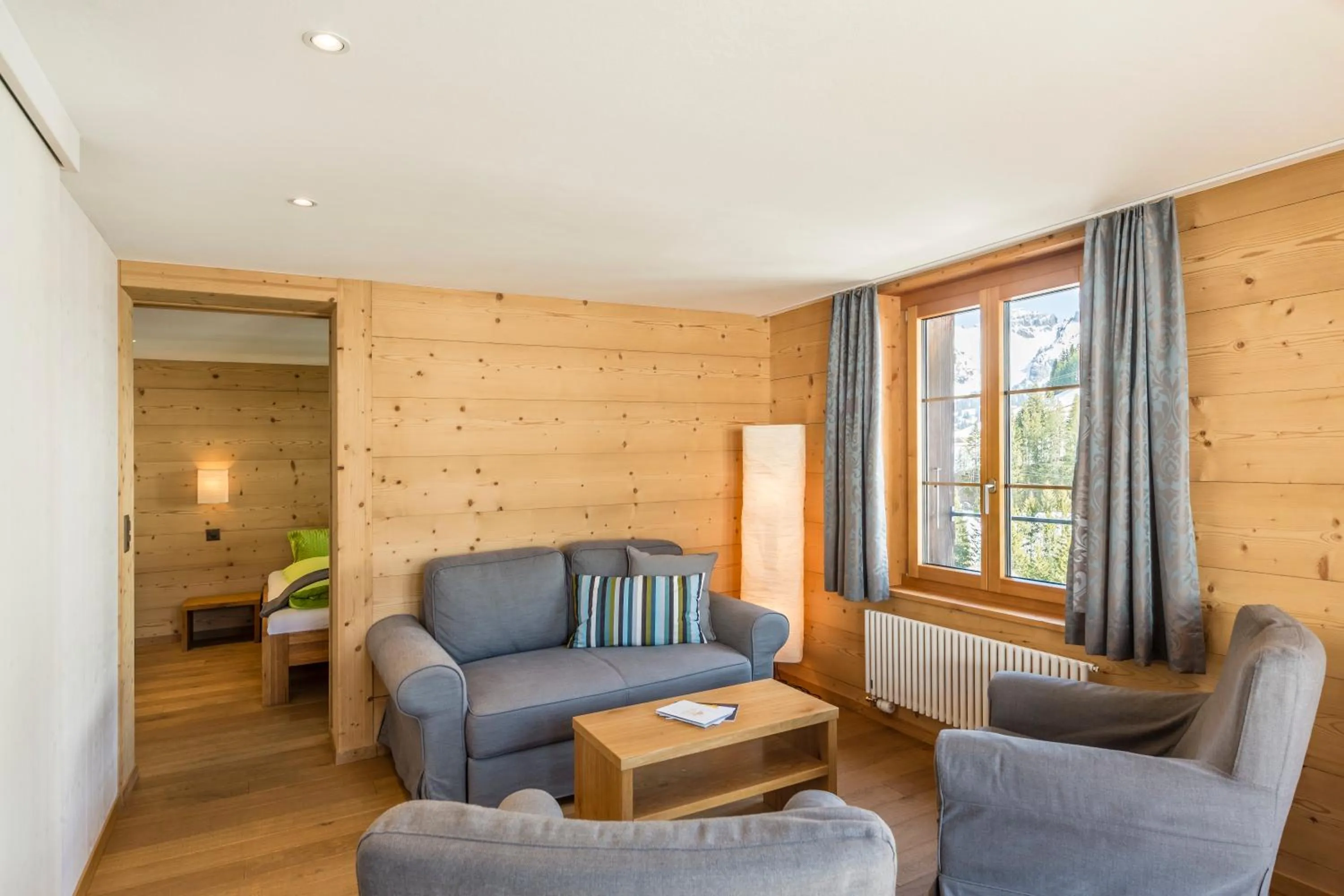 Living room in Hotel Des Alpes