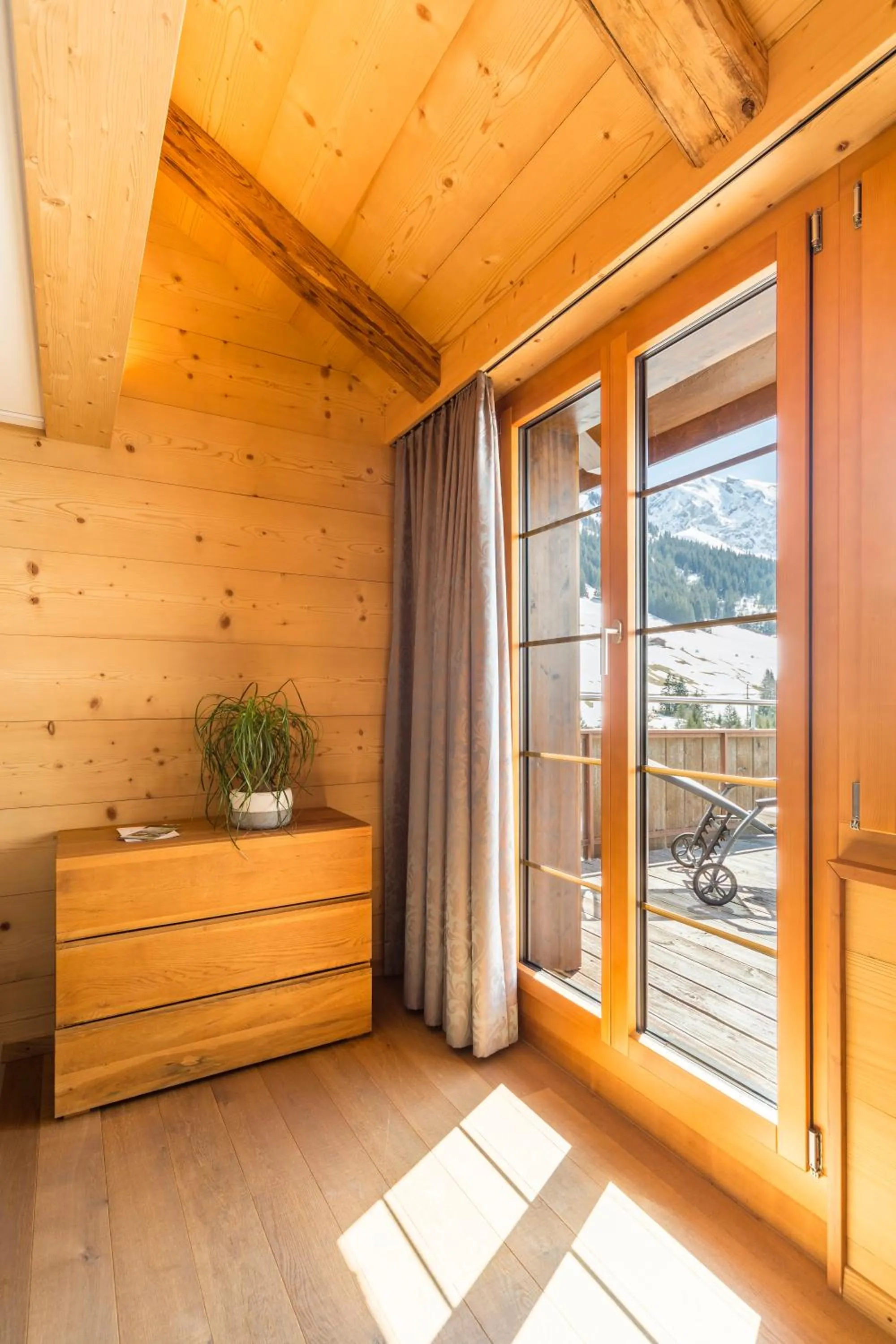 Balcony/Terrace in Hotel Des Alpes