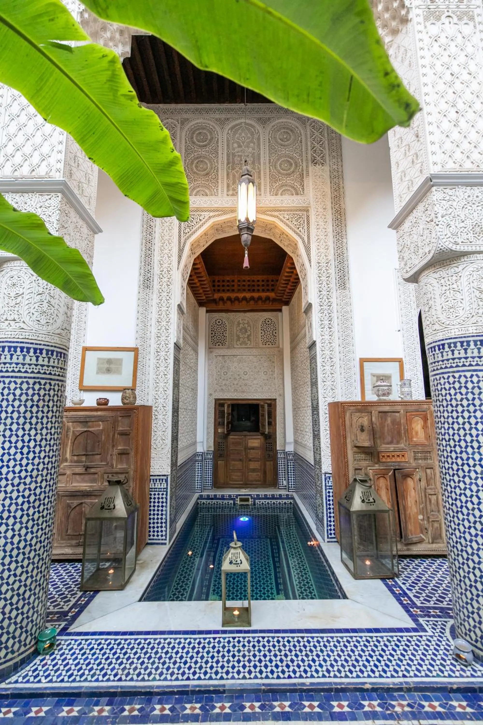 Swimming pool in RIAD LOUDAYA AND SPA