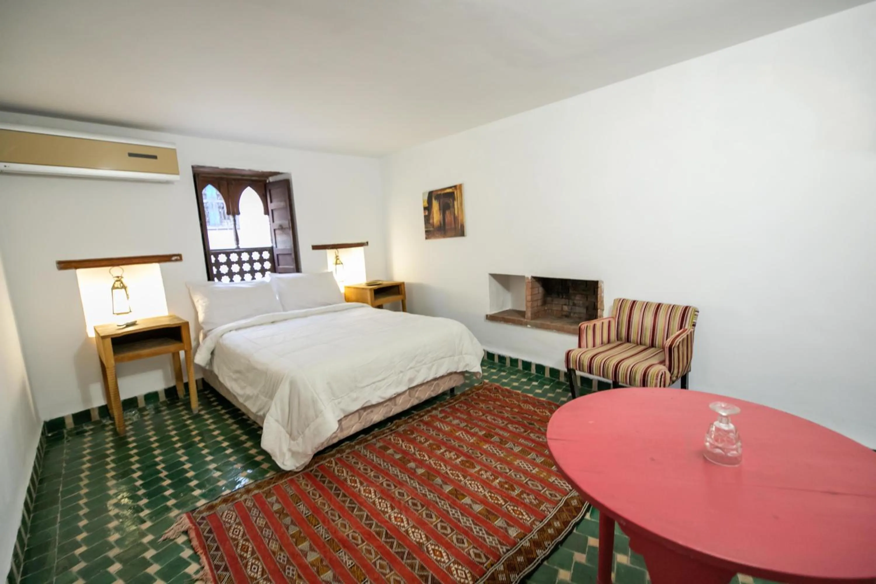 flat iron, Bed in RIAD LOUDAYA AND SPA