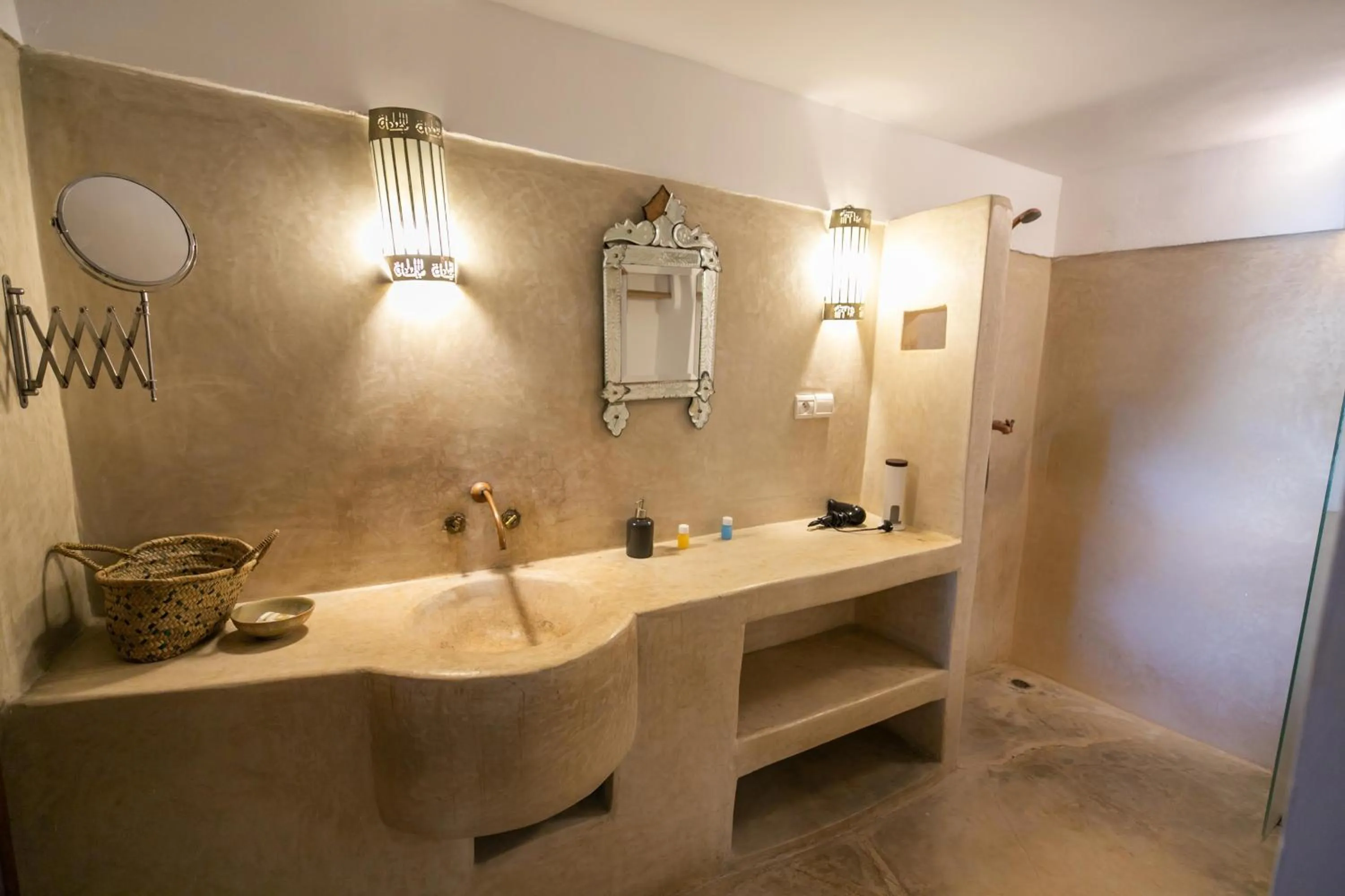 Bathroom in RIAD LOUDAYA AND SPA