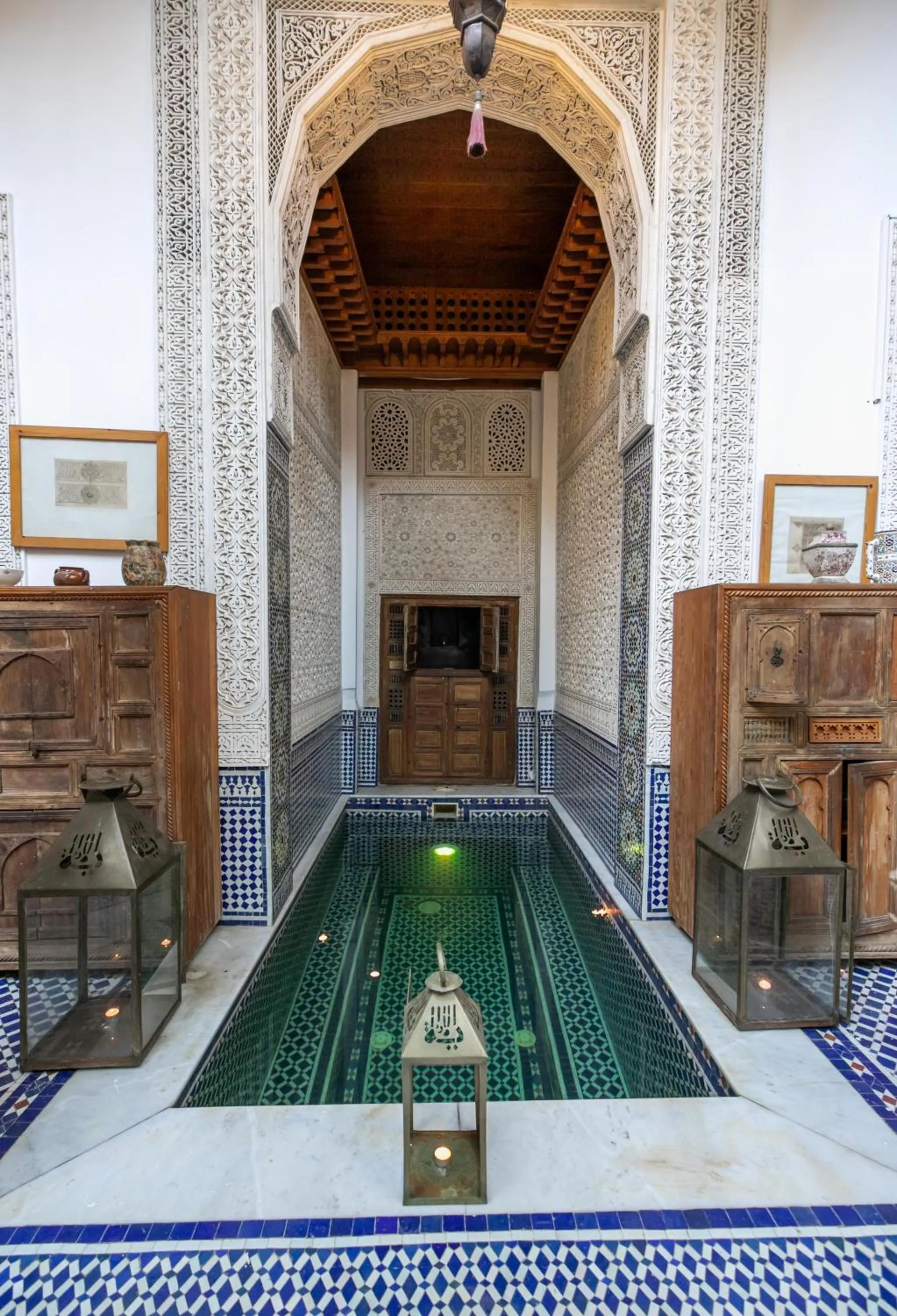 Swimming pool in RIAD LOUDAYA AND SPA