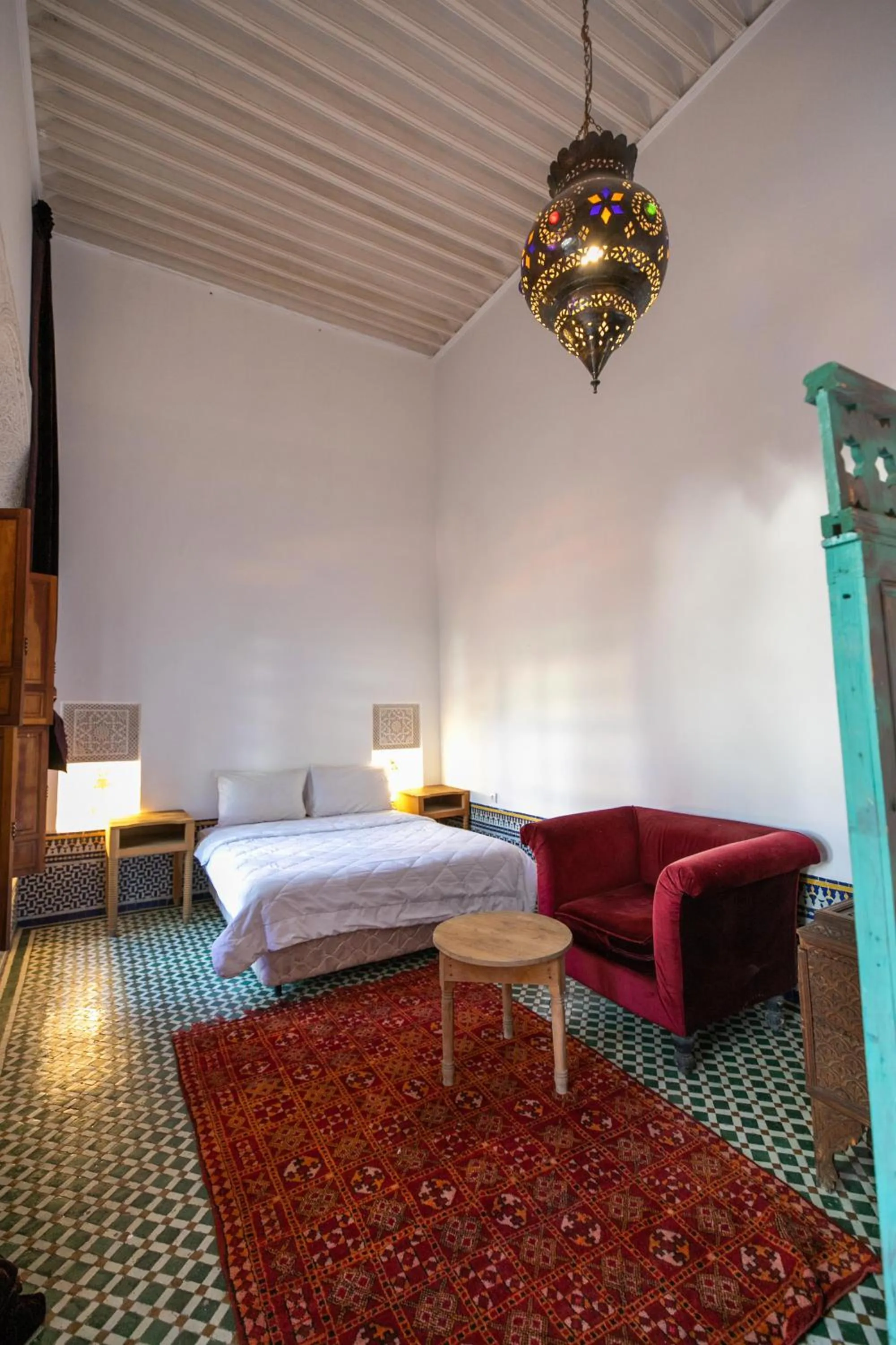 Bed in RIAD LOUDAYA AND SPA