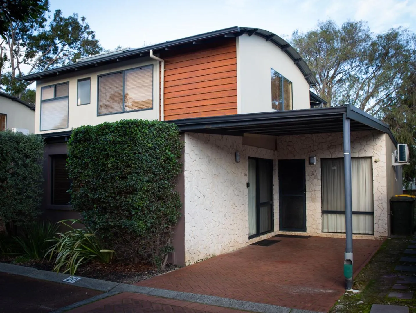 Patio in Dunn Bay Village Resort Homes