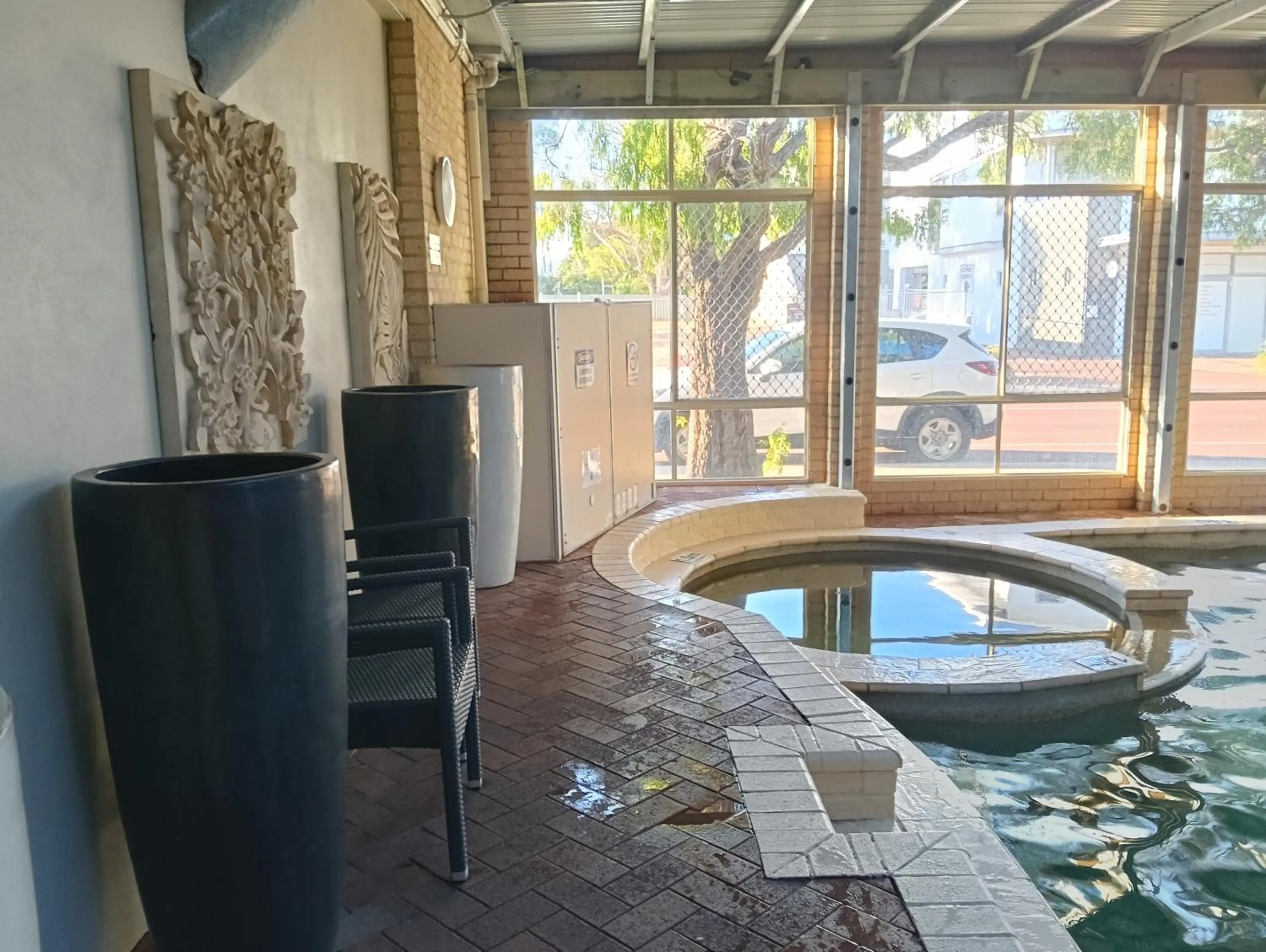 Hot Tub in Dunn Bay Village Resort Homes