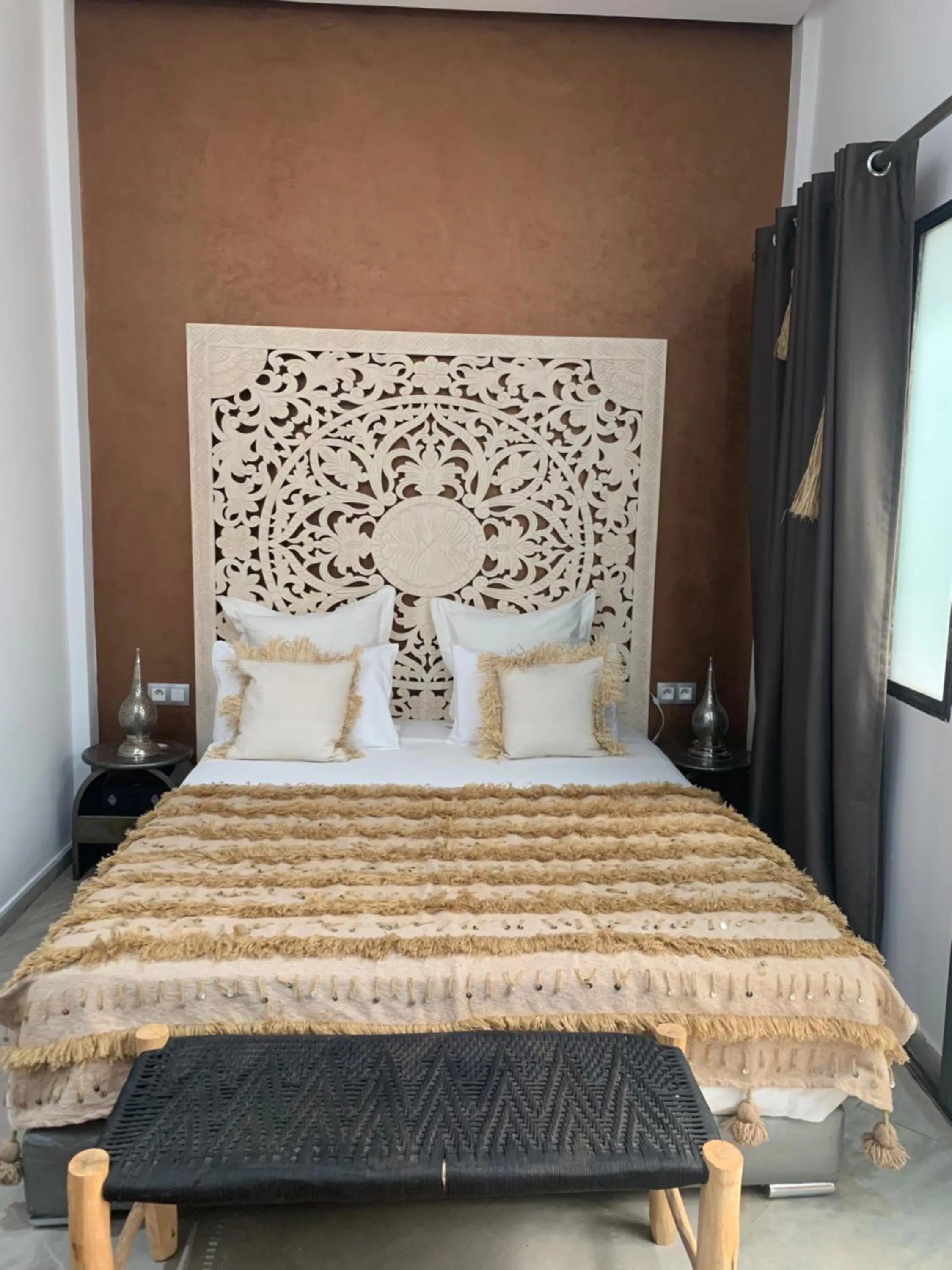Photo of the whole room, Bed in RIAD LE PATIO ROMANTIQUE