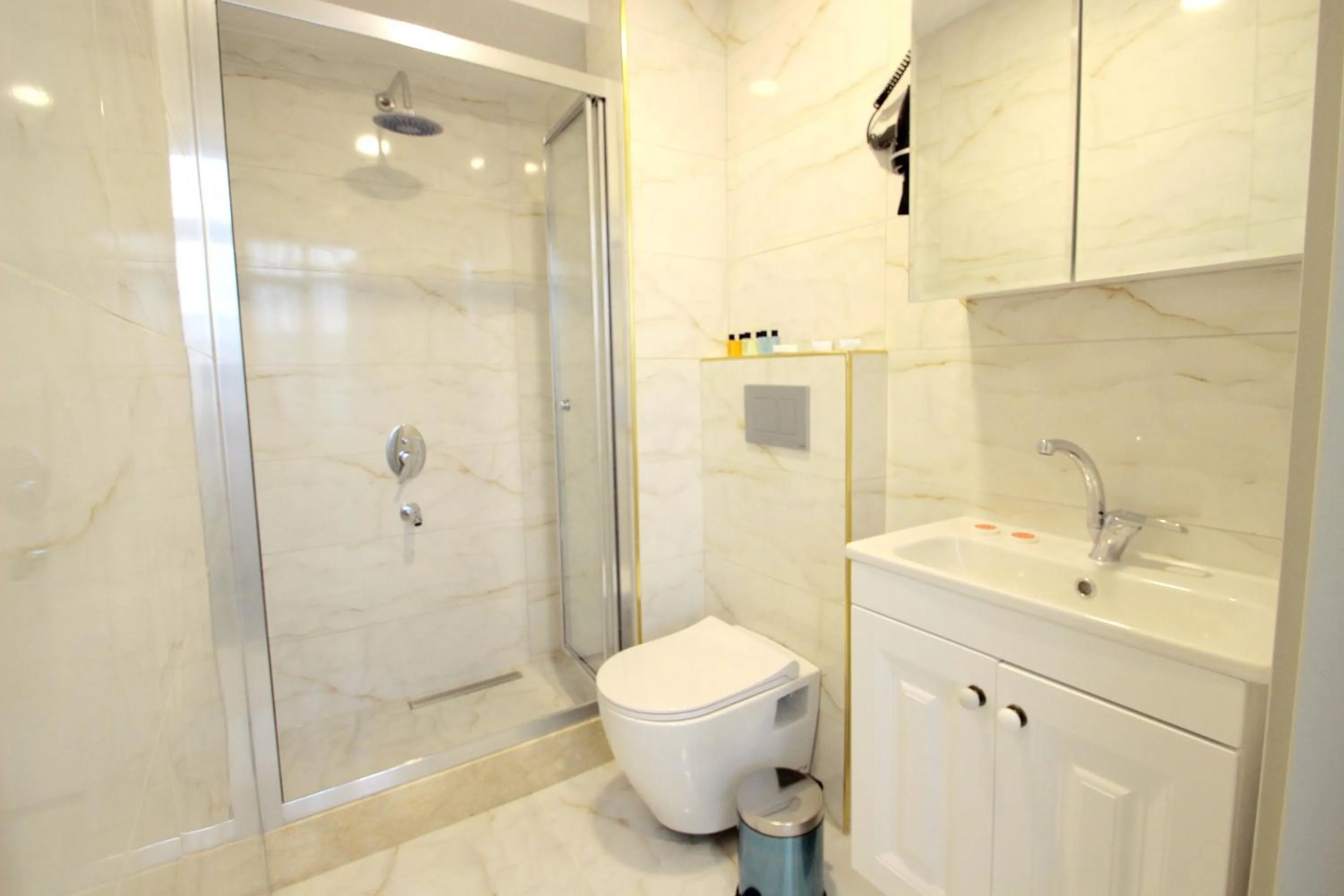 Toilet in Guler Palas Hotel