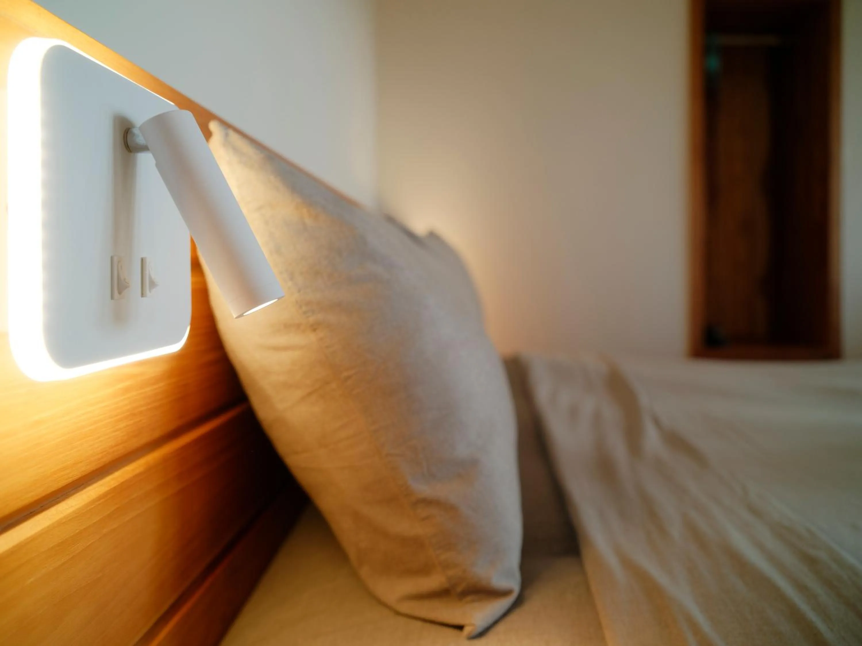 Bed in Tantawan sea view residence 山海居