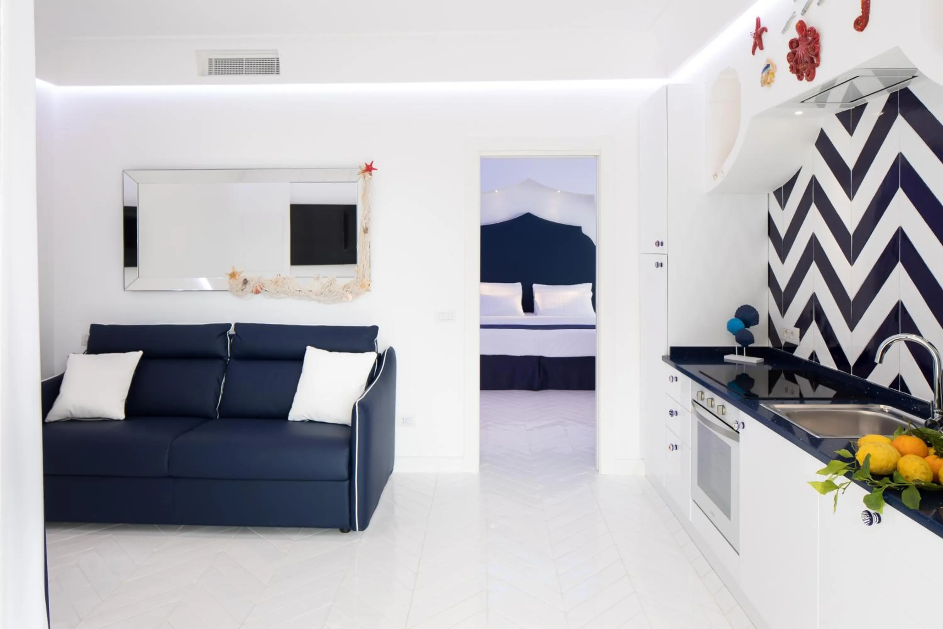 Kitchen or kitchenette, Bed in Positamy