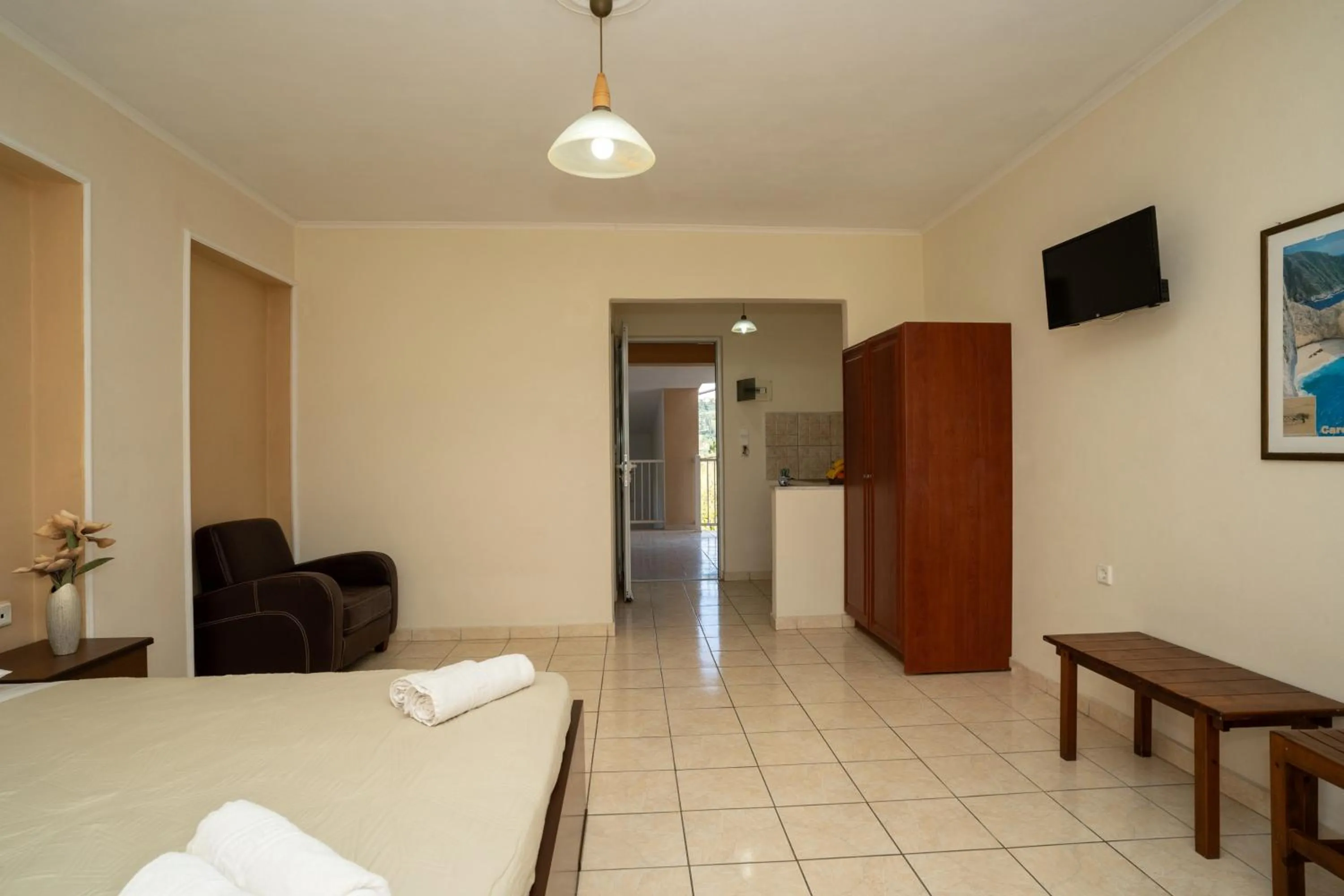 Bed in PAHNIS studios