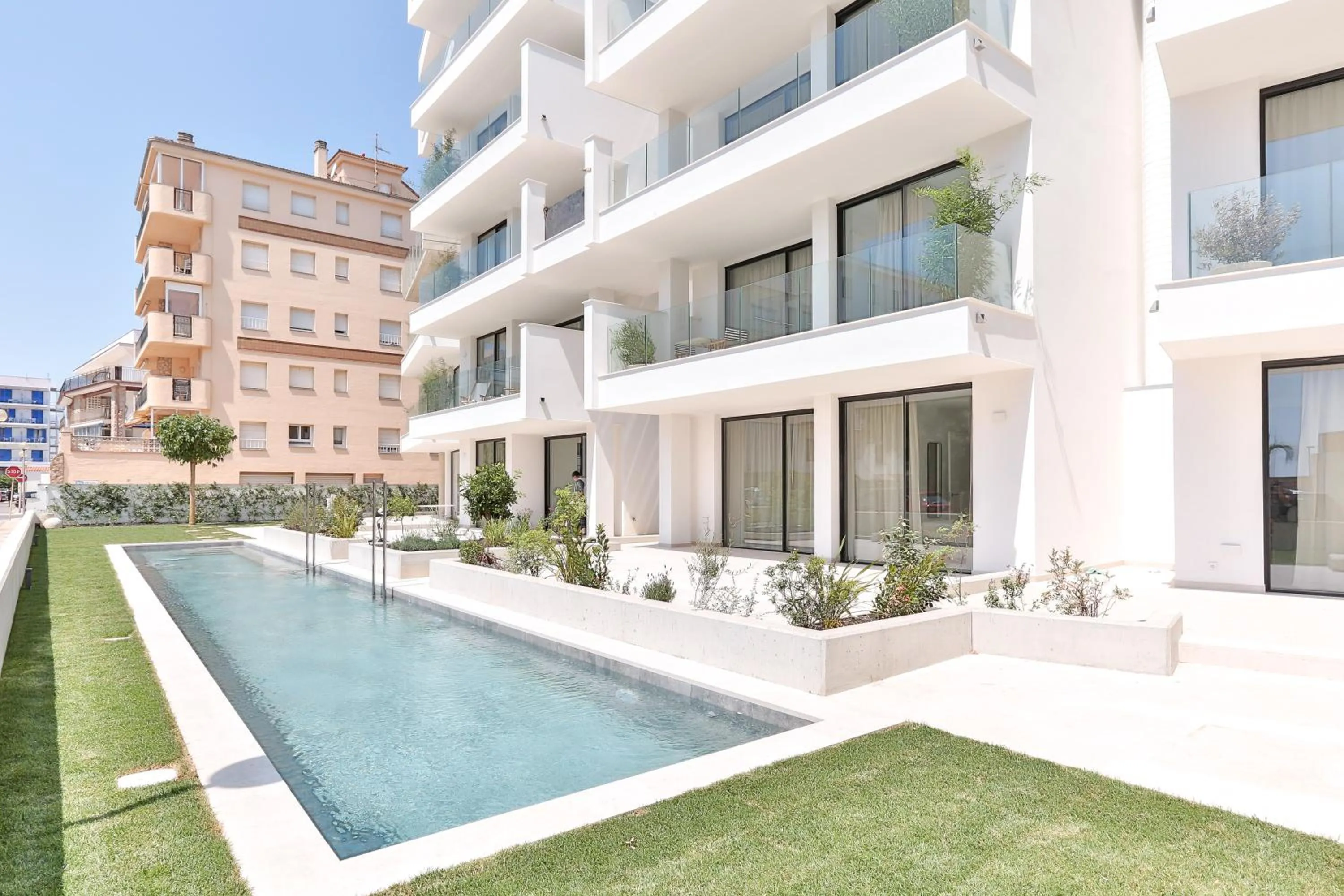 Garden in ECO-APARTMENTS LA MARINEDA