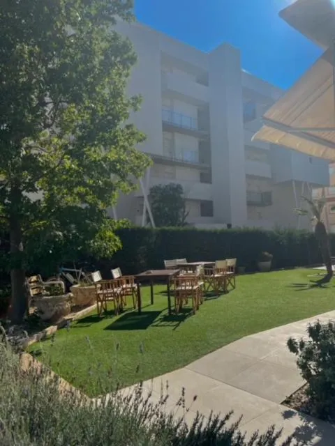 Garden in ECO-APARTMENTS LA MARINEDA