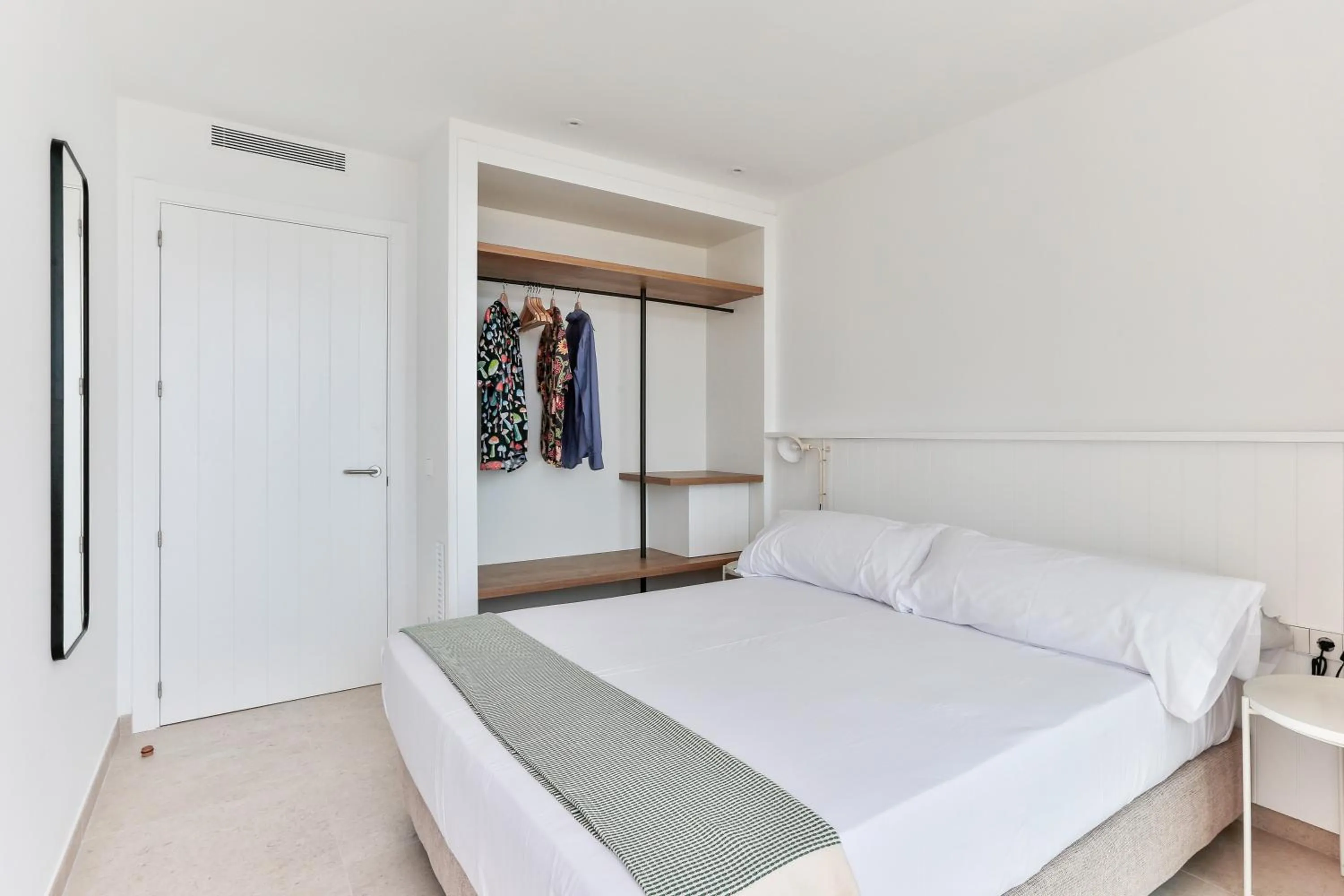 Bed in ECO-APARTMENTS LA MARINEDA