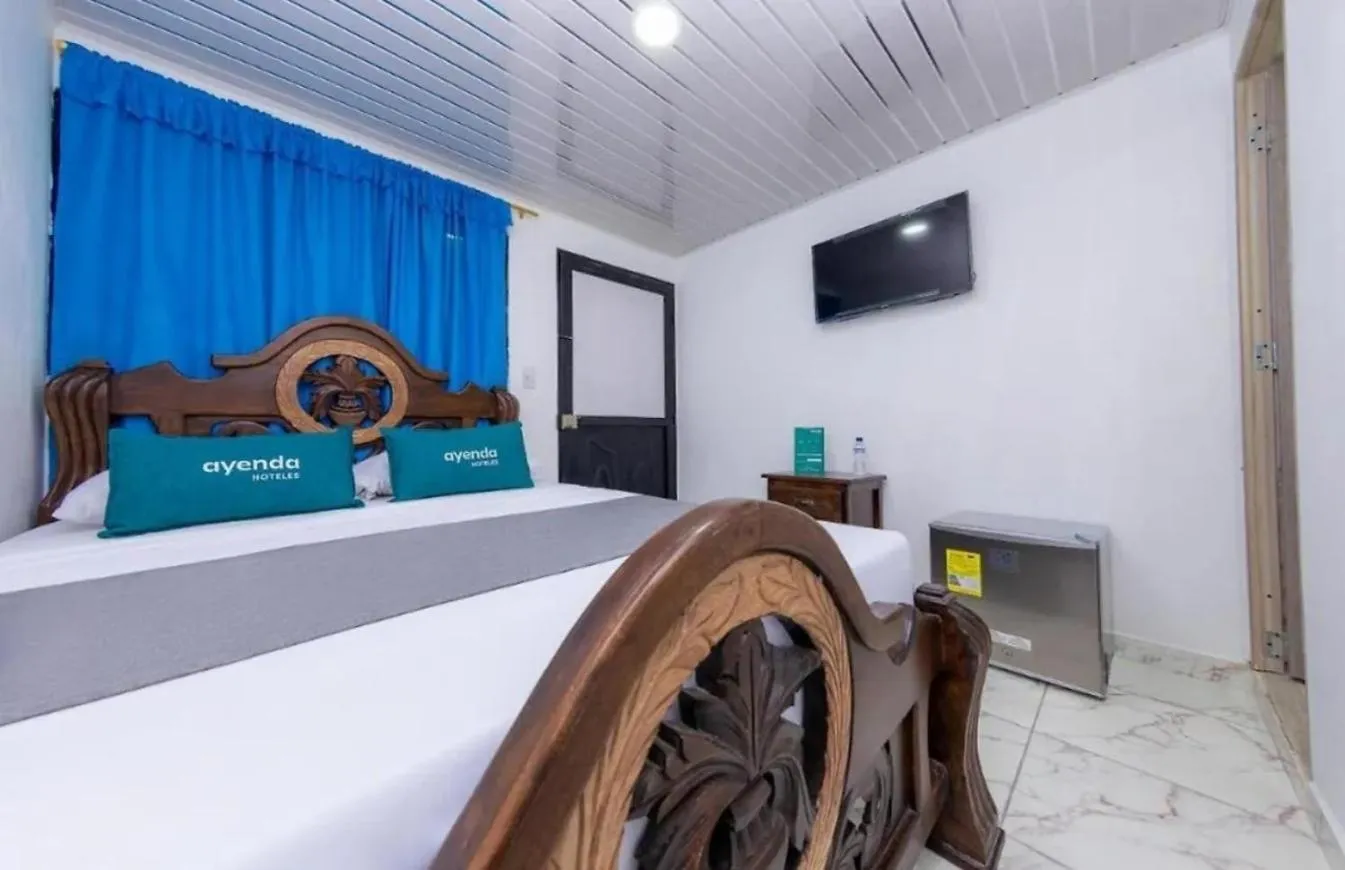 Bed in Hotel Vegas Sergio