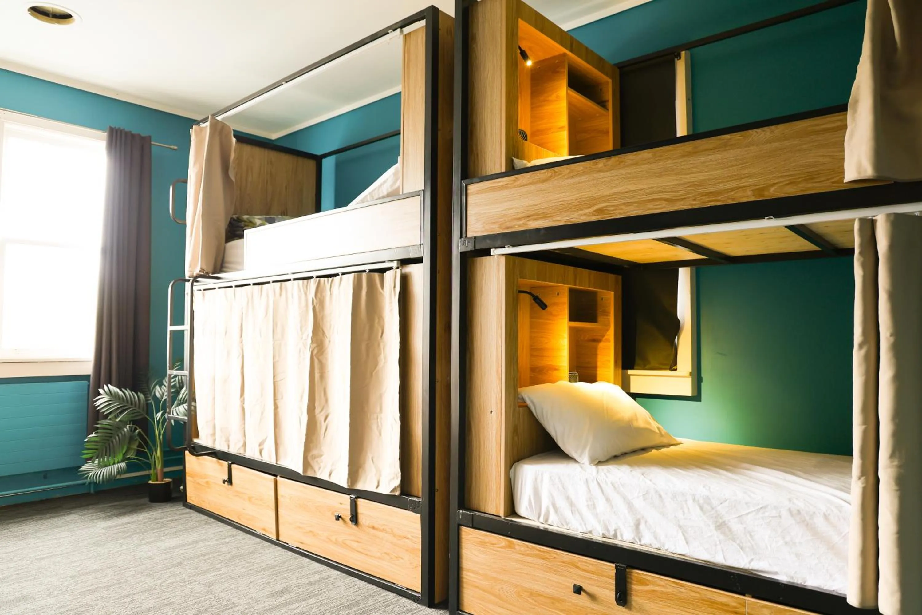 Bed in Crashpalace Backpackers