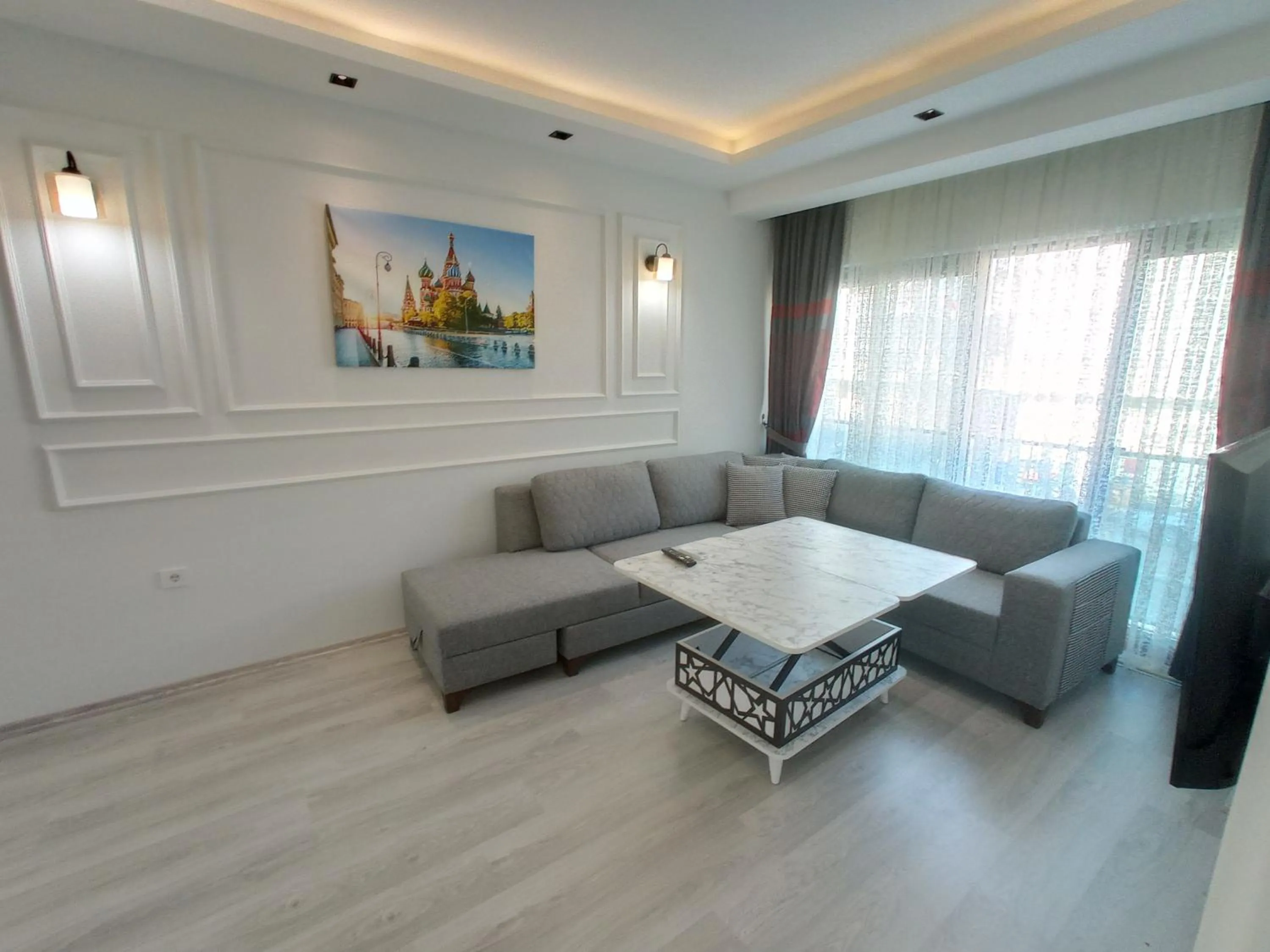 Living room in World Cities Residence