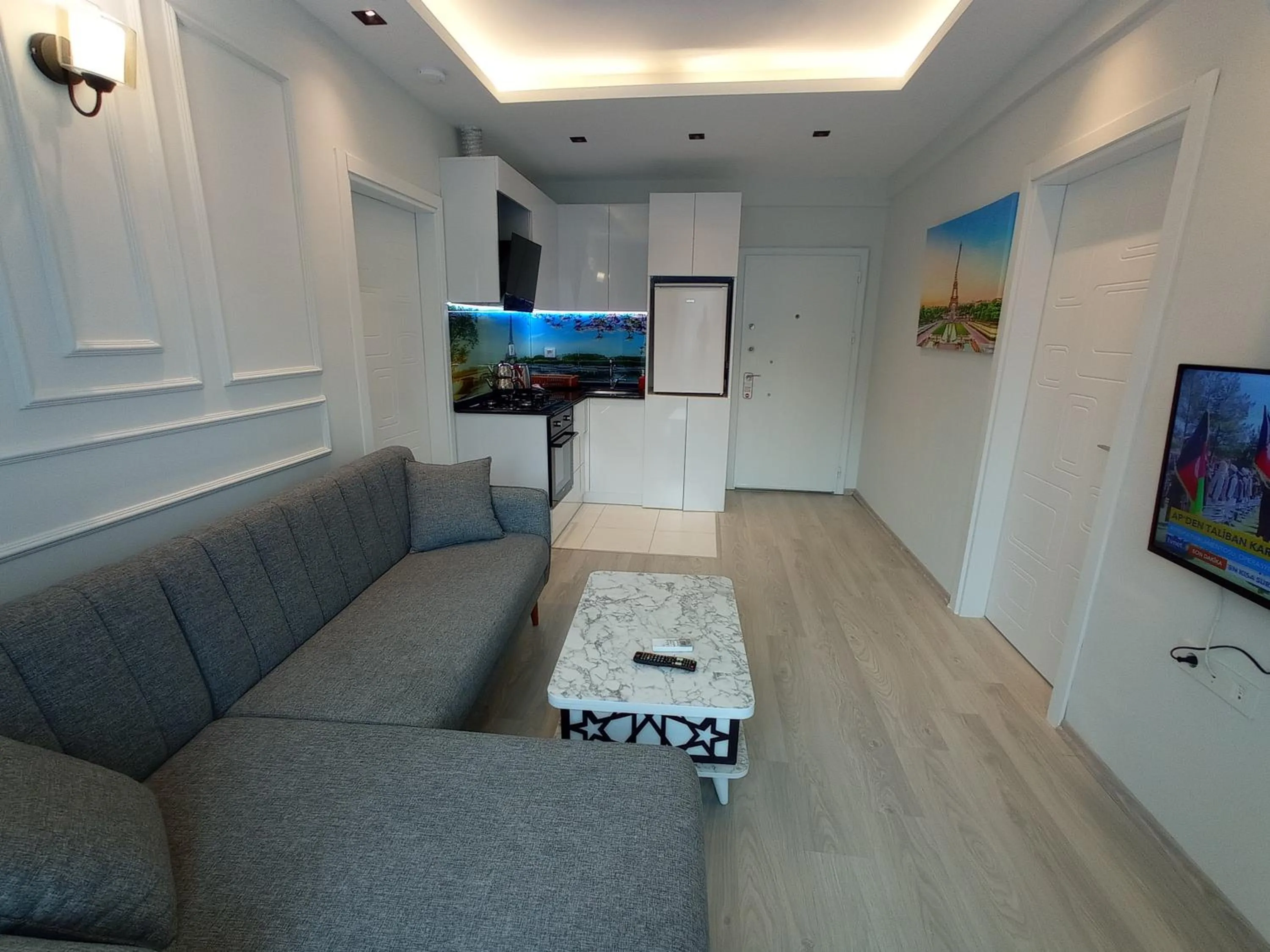 Living room in World Cities Residence